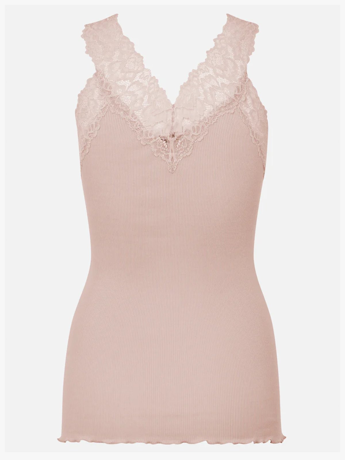 Rosemunde Bernadine Organic Top with Lace Vintage Powder