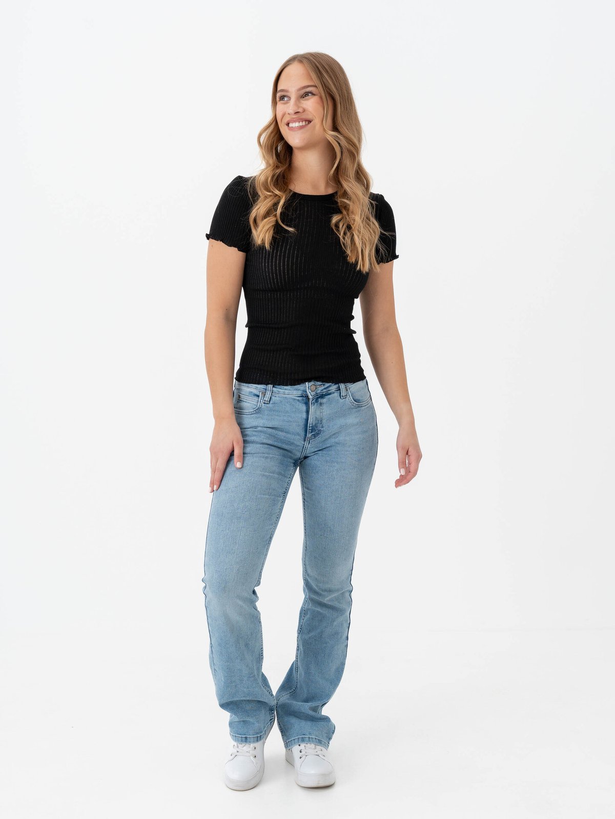 Rosemunde Belize Short Sleeve O-neck T-shirt Sort