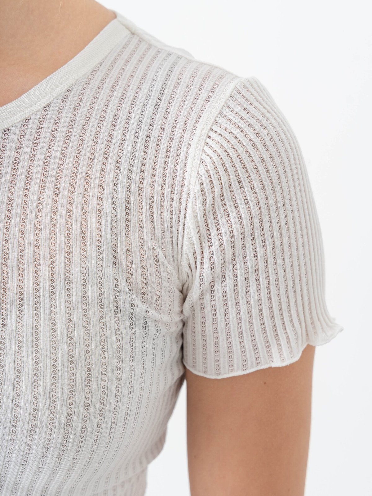 Rosemunde Belize Short Sleeve O-neck T-shirt New White