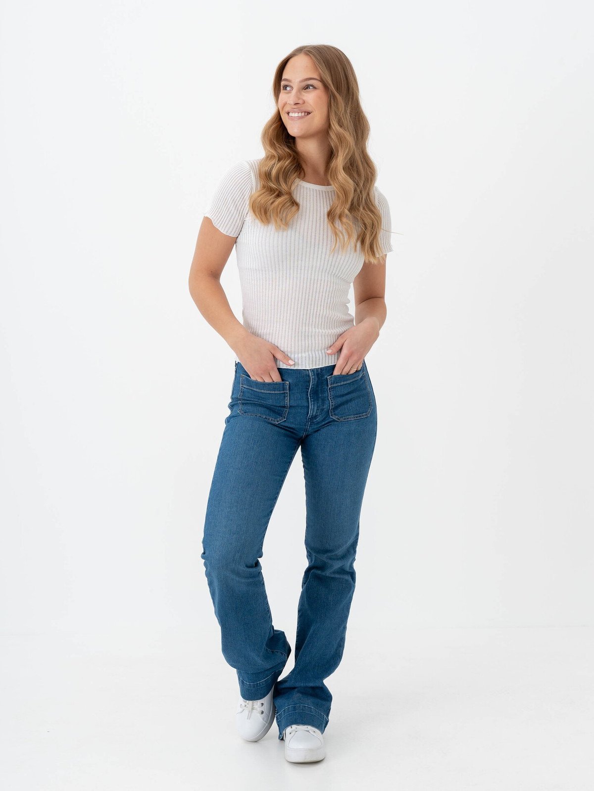 Rosemunde Belize Short Sleeve O-neck T-shirt New White