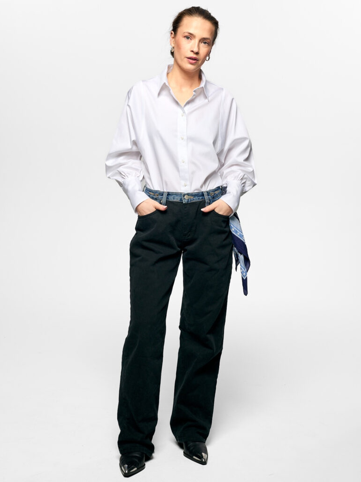 Rebeloup Anne Solid Hvit
