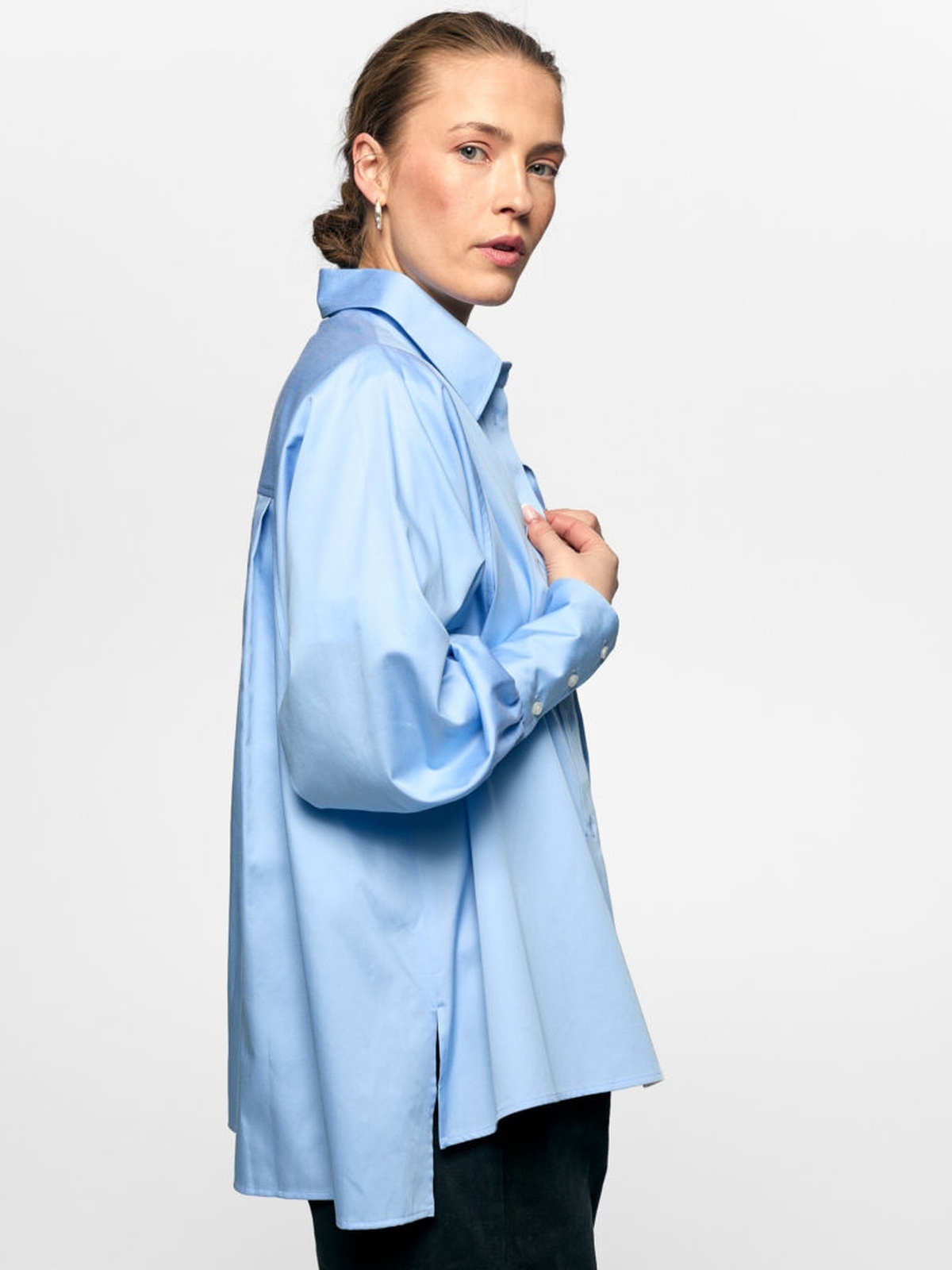 Rebeloup Anne Solid Blå