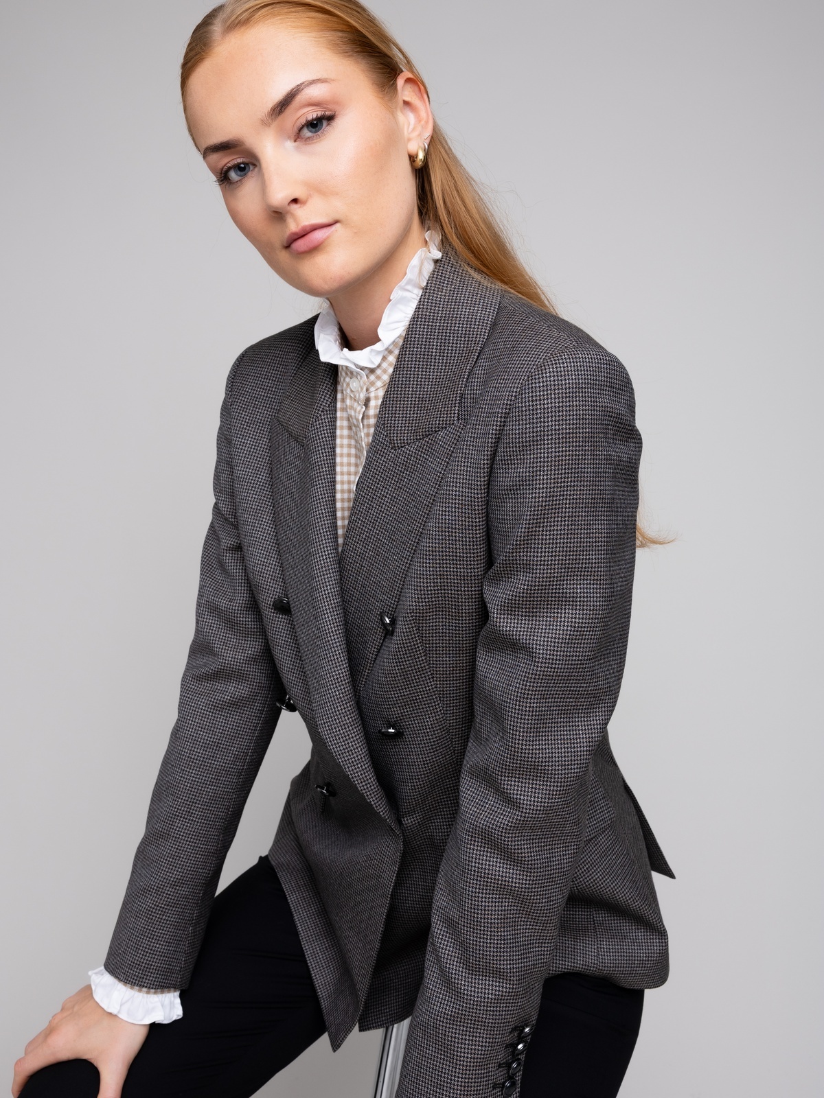 Rebeloup Ambre DB Blazer Brown / Tape