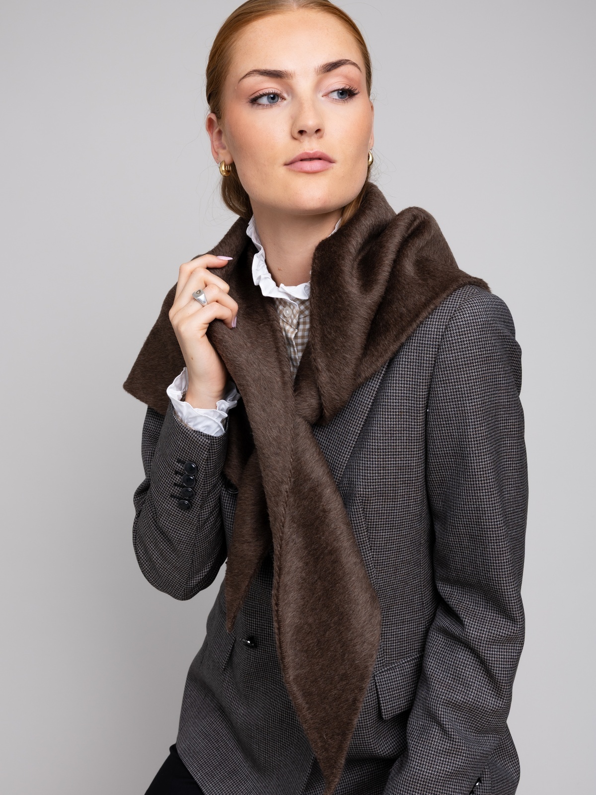 Rebeloup Ambre DB Blazer Brown / Tape