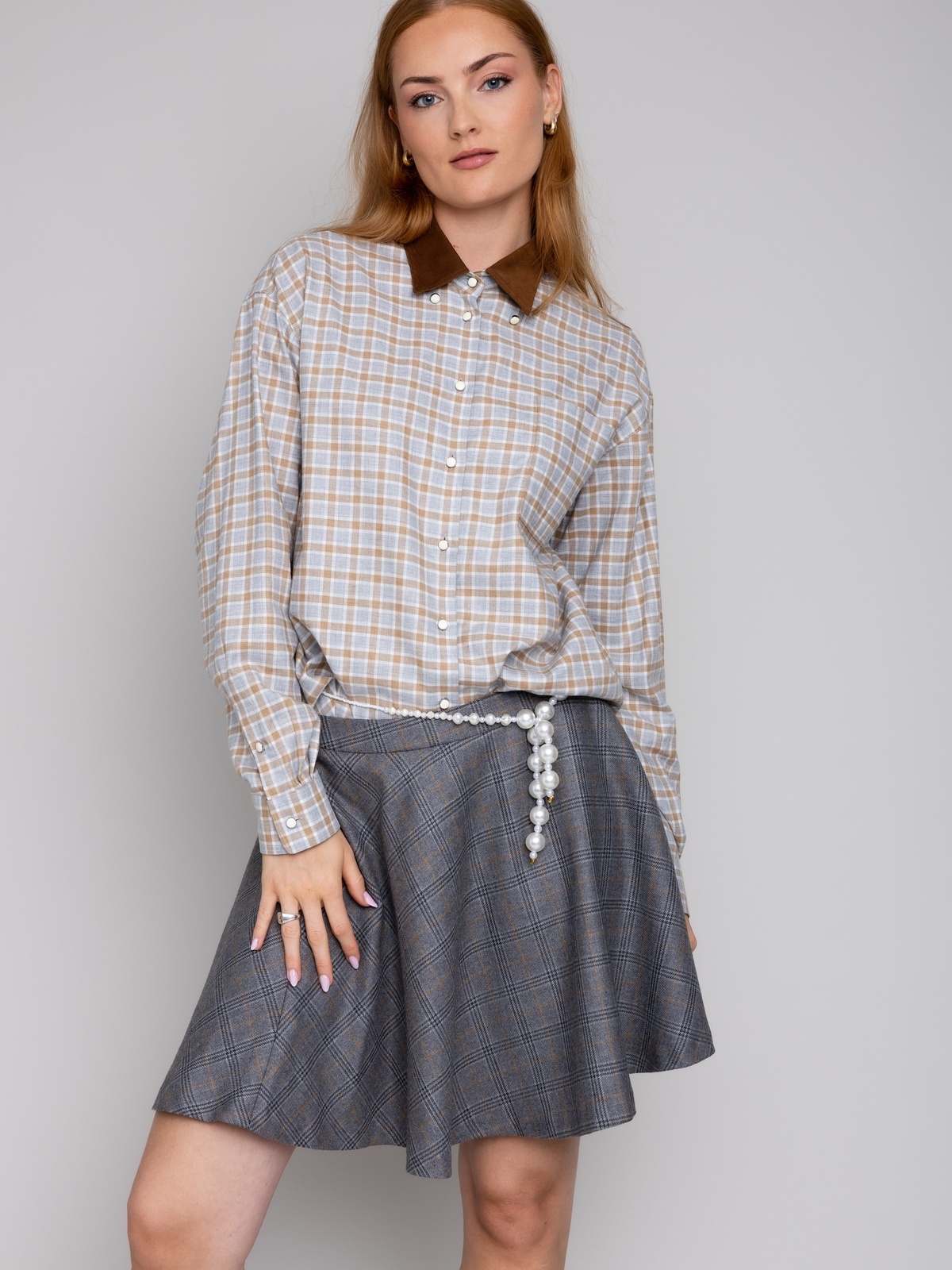Rebeloup Romy Skirt Grå