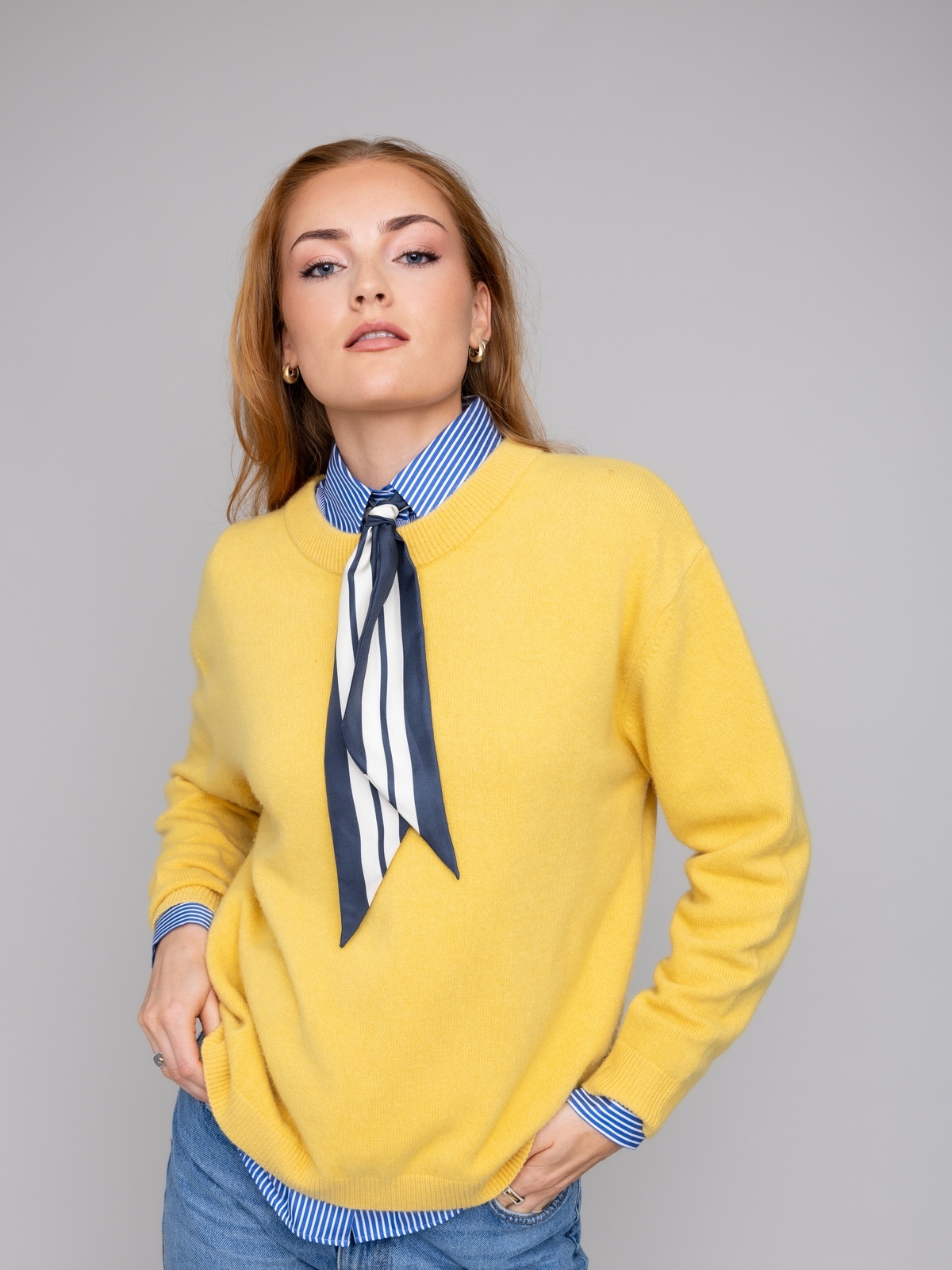 Rebeloup Alex Crew Sweater Gul