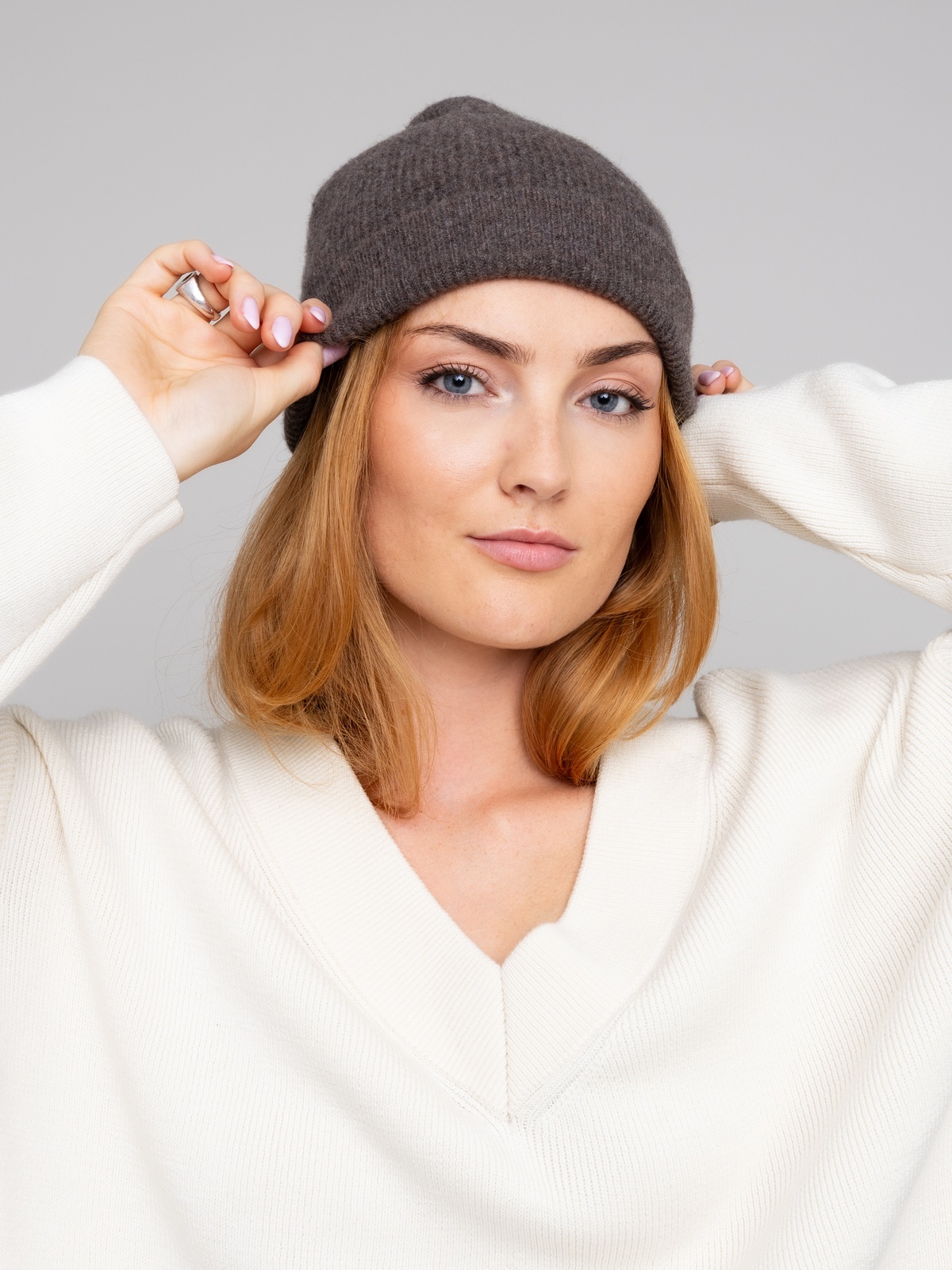 Rebeloup Maddie Beanie Brun