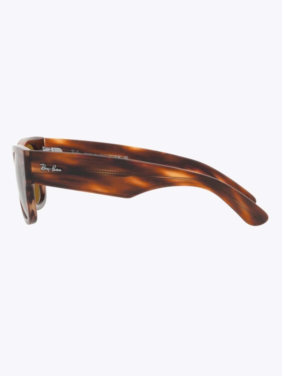 Ray-Ban Mega Wayfarer Striped Havana / Brown Classic