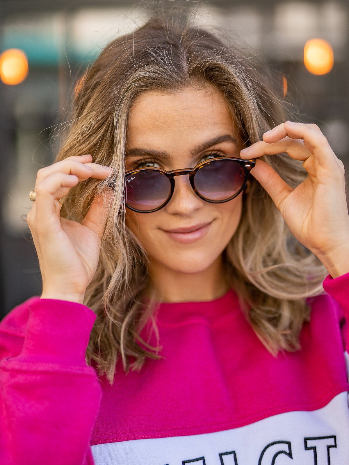 Ray-Ban 0RB2180 Light Havana / Dark Brown