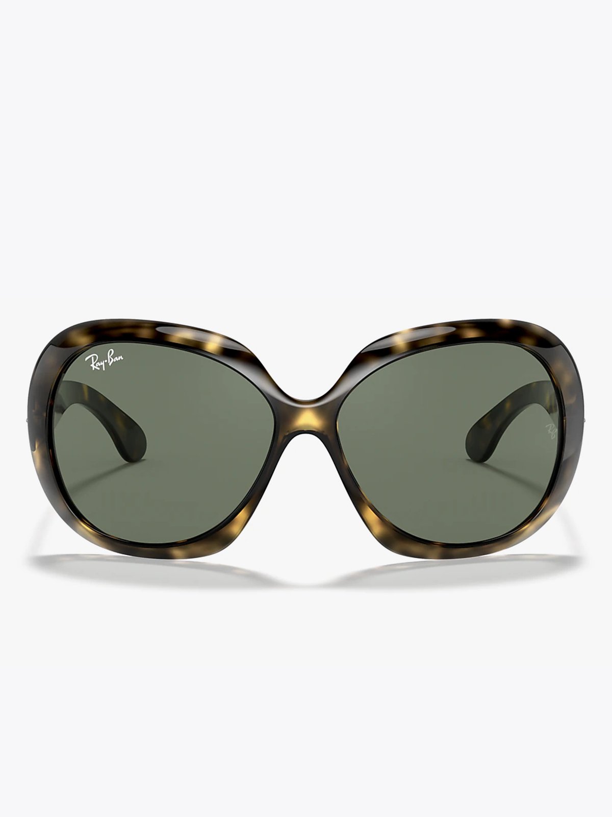 Ray-Ban Jackie Ohh II Innfatning: Polished Light Havana. Glass: Green