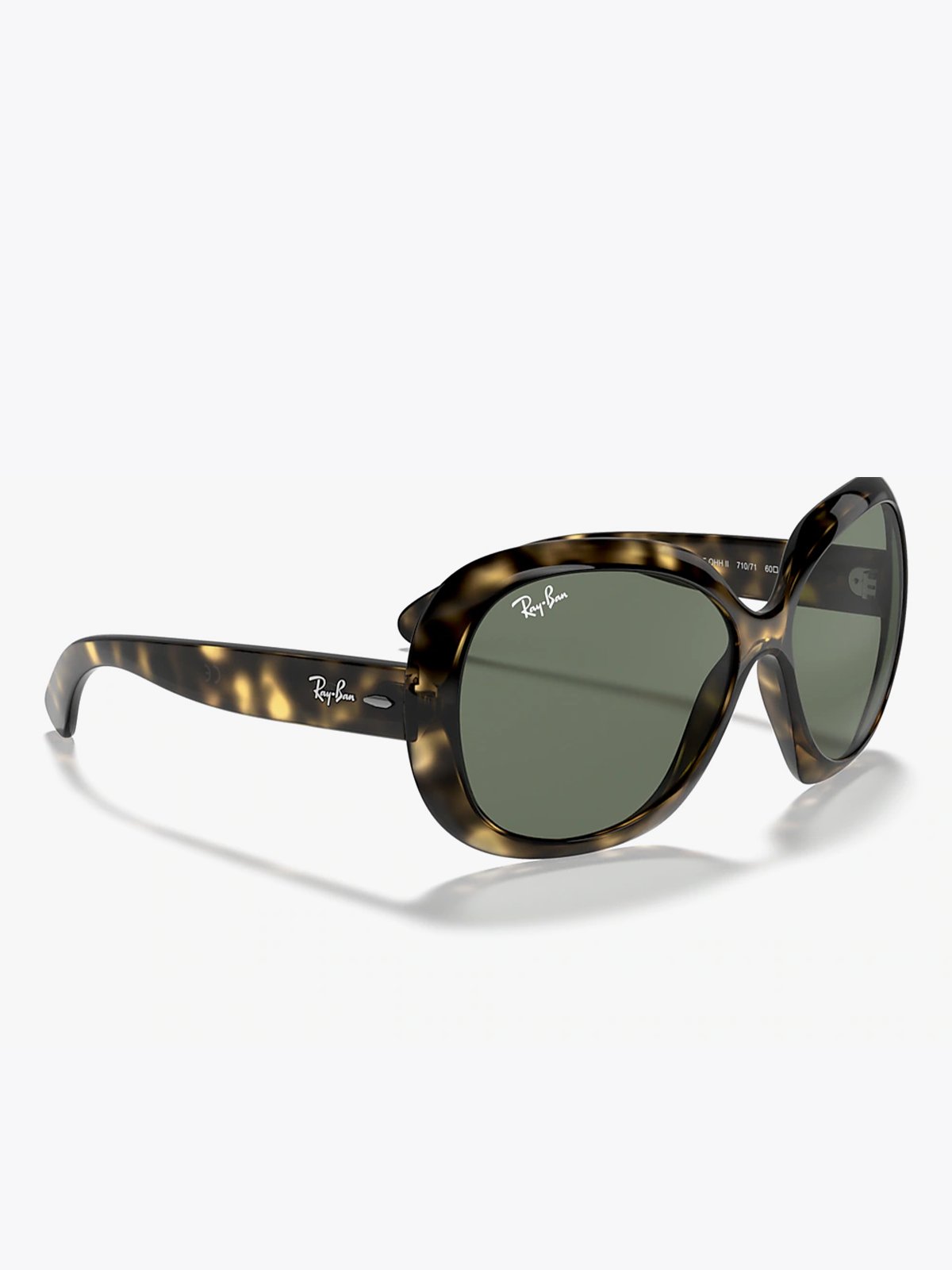 Ray-Ban Jackie Ohh II Innfatning: Polished Light Havana. Glass: Green