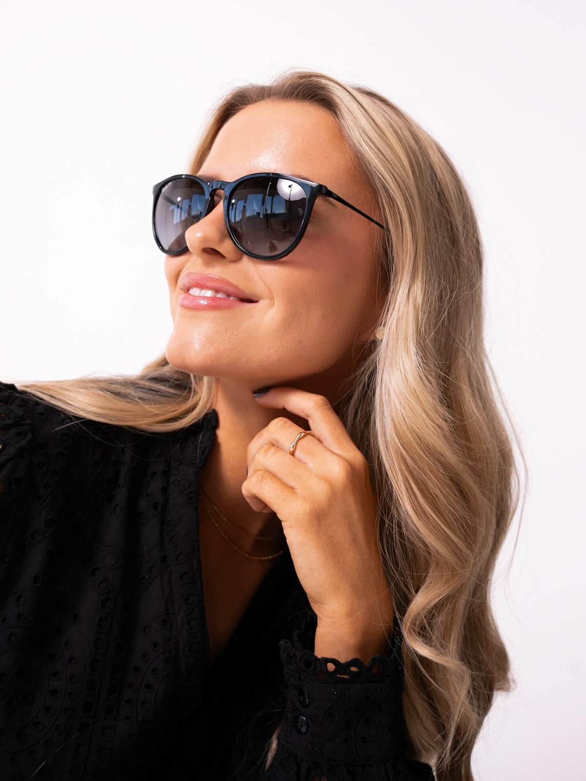 Ray-Ban Erika Light Grey / Gradient Grey