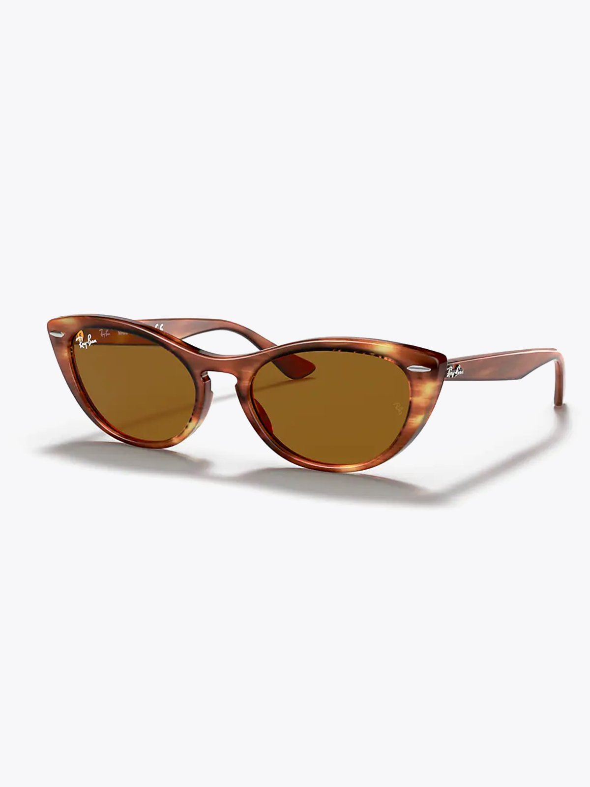 Ray-Ban Nina Striped Havana; tortoise
