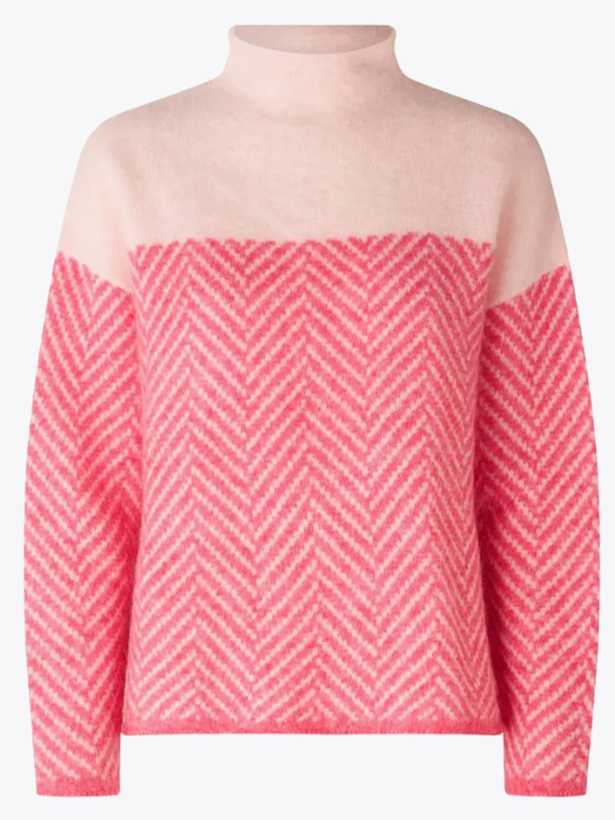 Second Female Herrin Knit T-Neck Camellia Rose