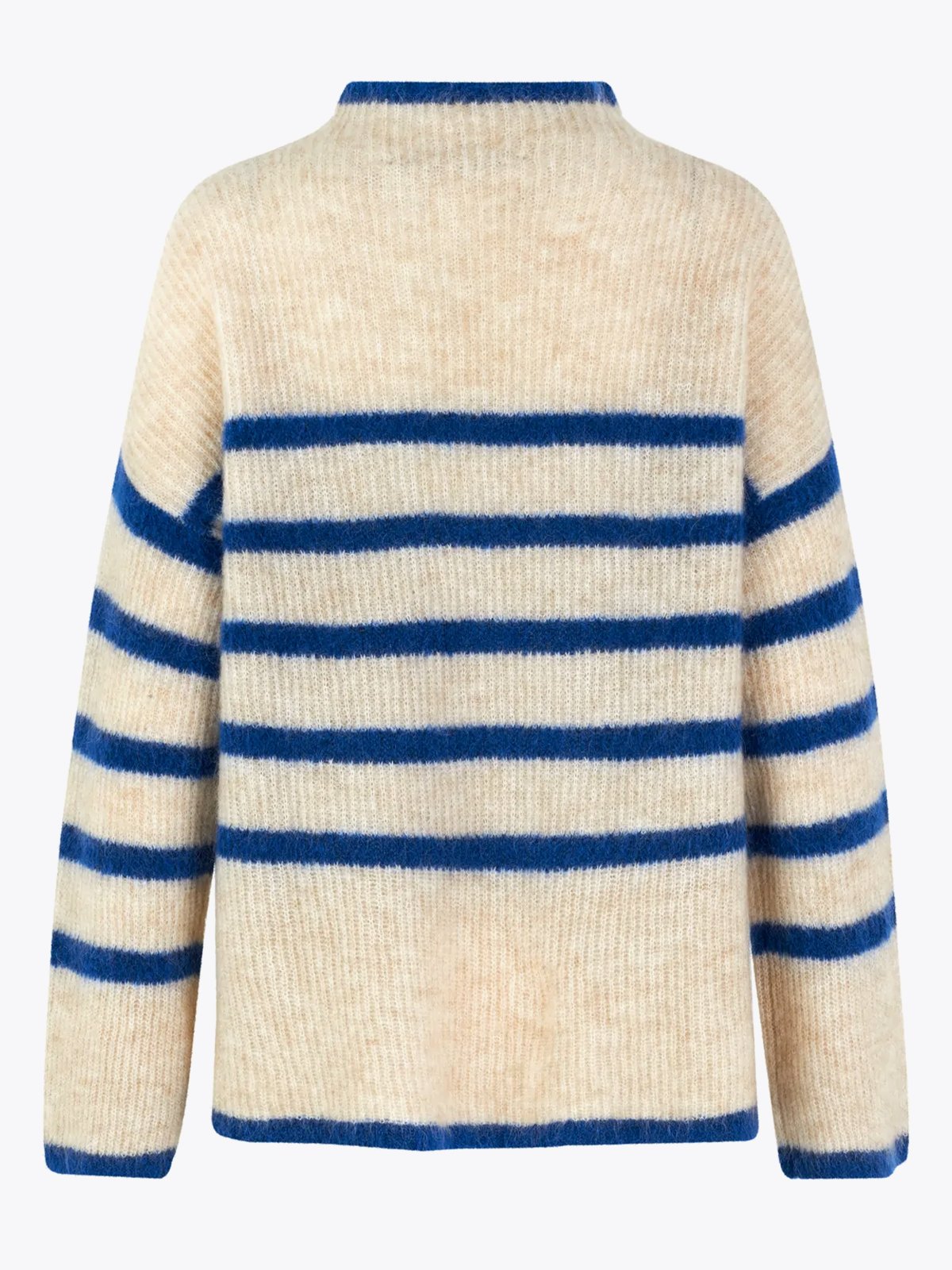 Second Female Ovalis Knit T-Neck Turkish Sea