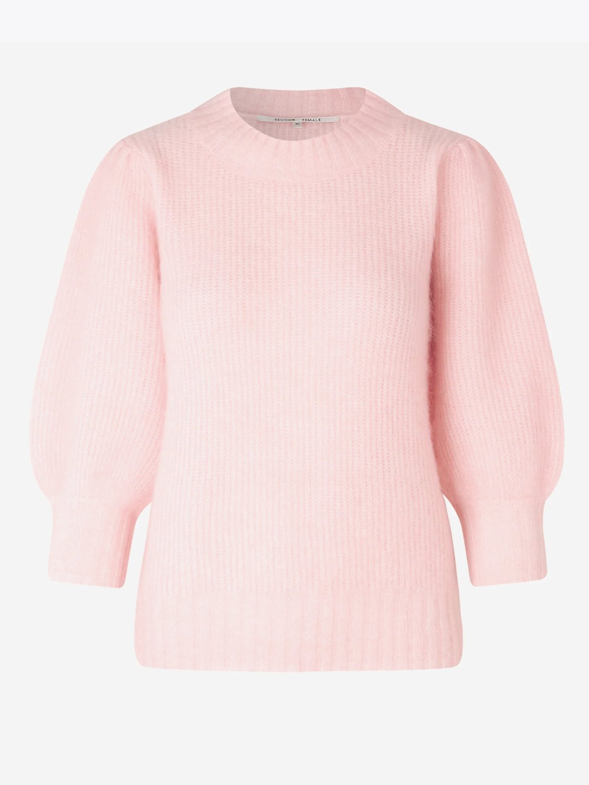 Second Female Brooky Knit Puff Short Sleeve Pale Dogwood