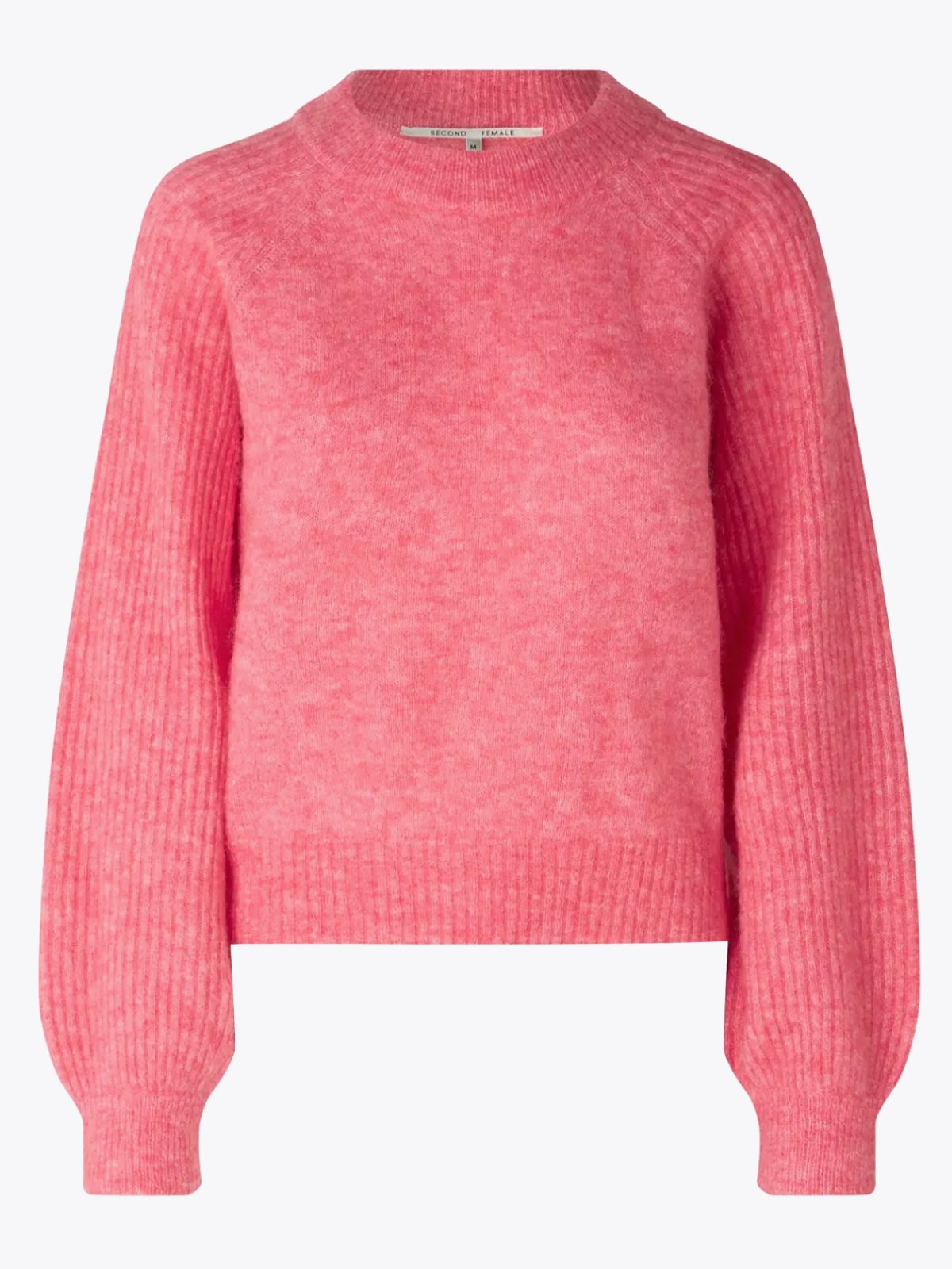 Second Female Brookline Knit O-Neck Camellia Rose