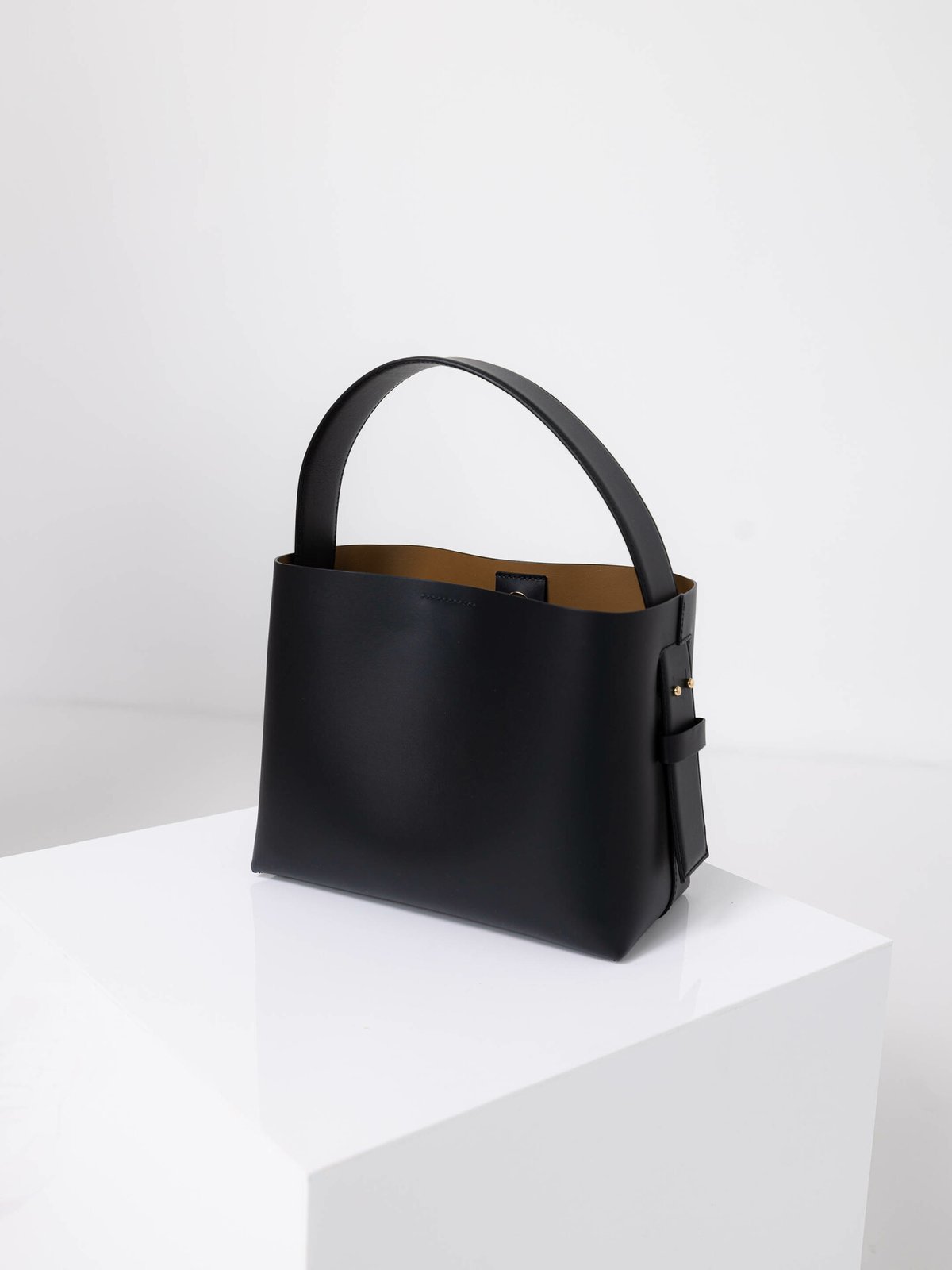 Second Female Leata Leather Bag Black