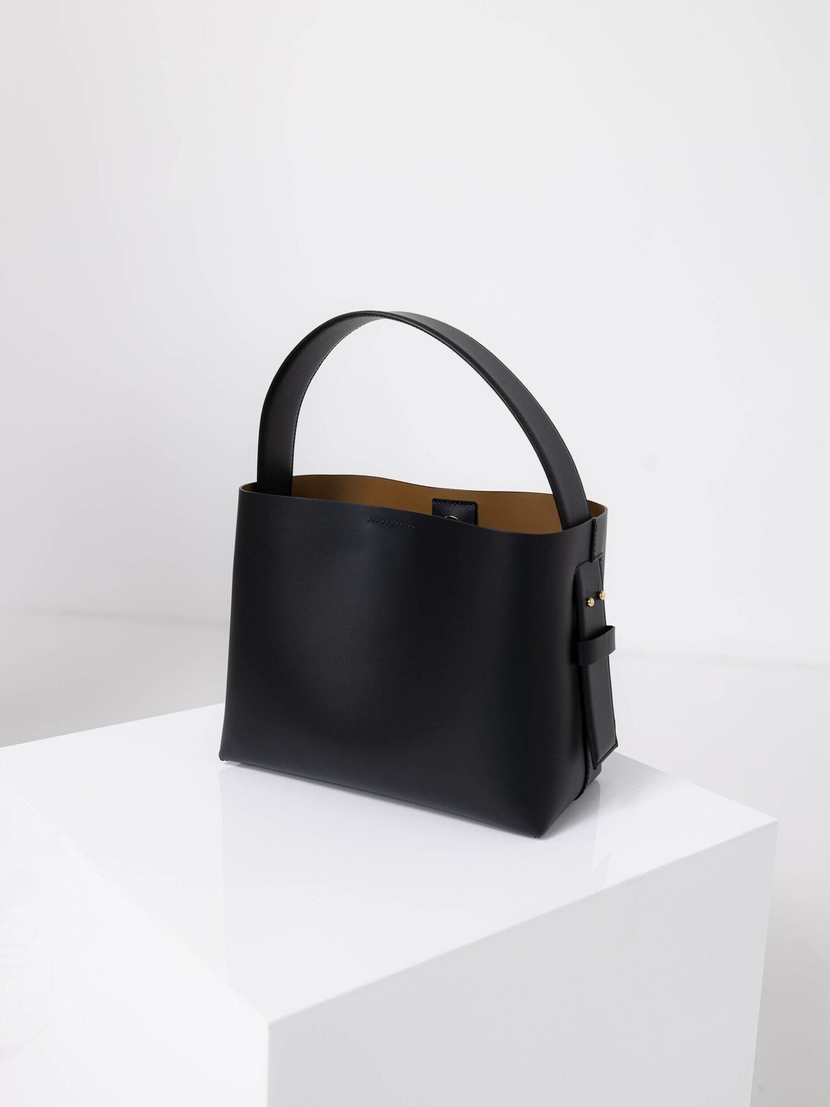 Second Female Leata Leather Bag Black