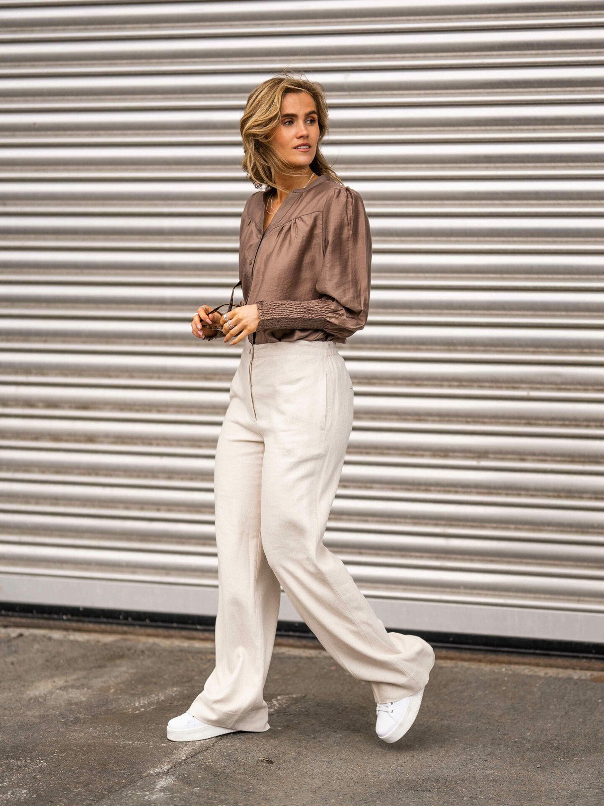Second Female Estivo Trousers Beige