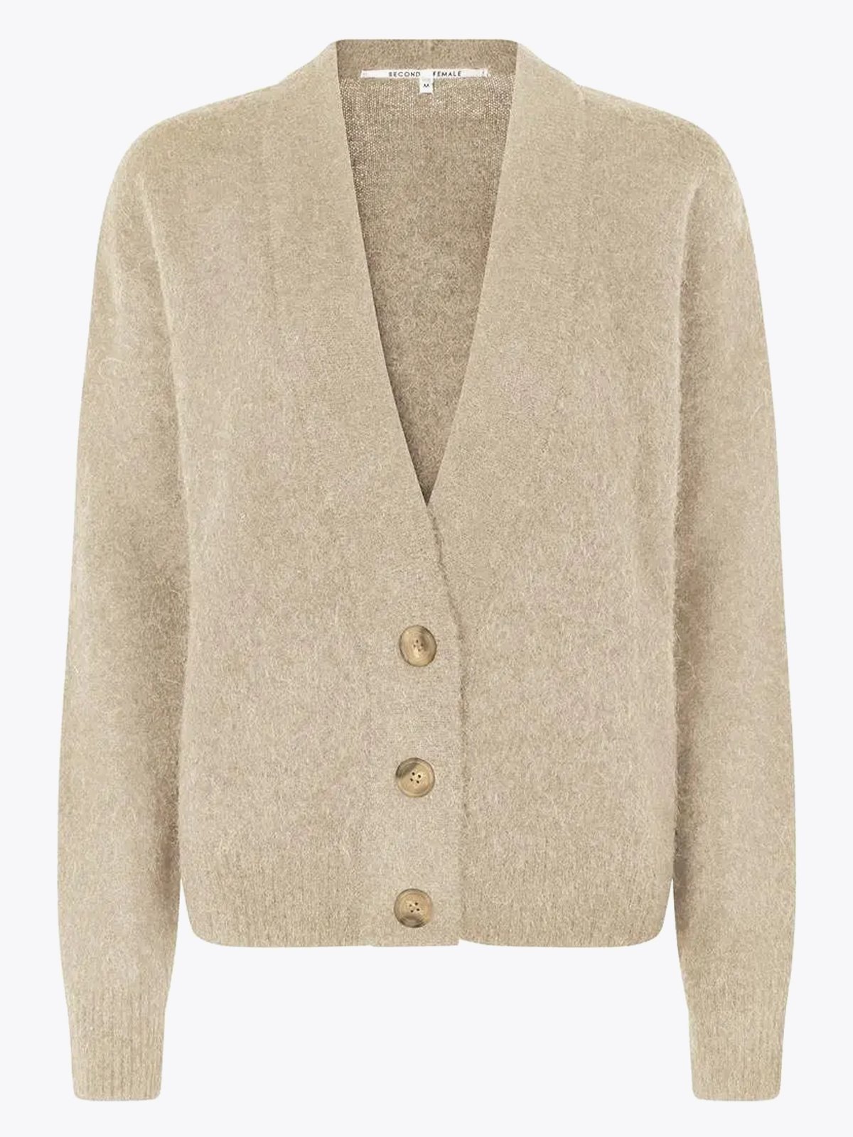 Second Female Brookline Cardigan Oxford Tan