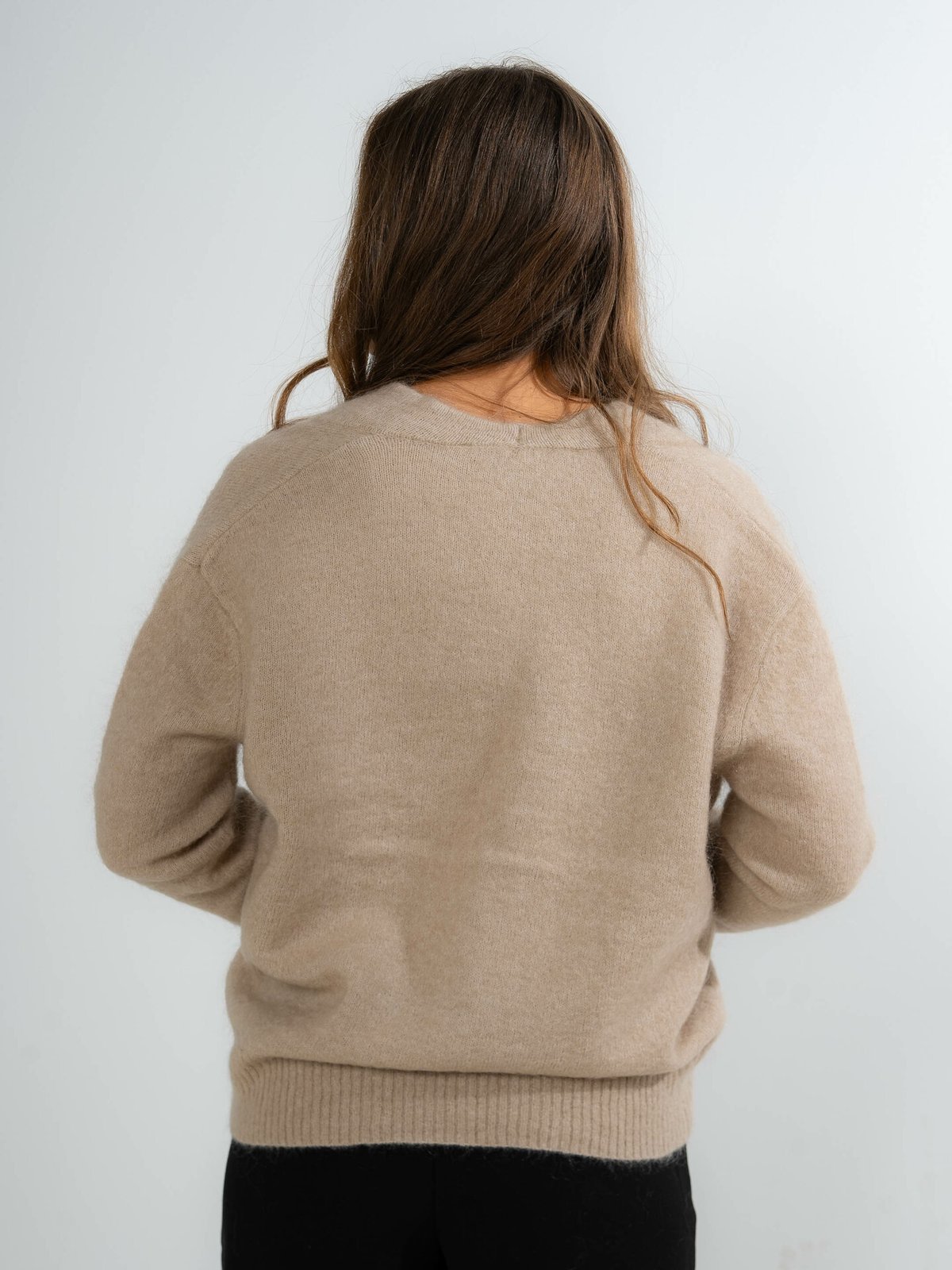 Second Female Brookline Cardigan Oxford Tan