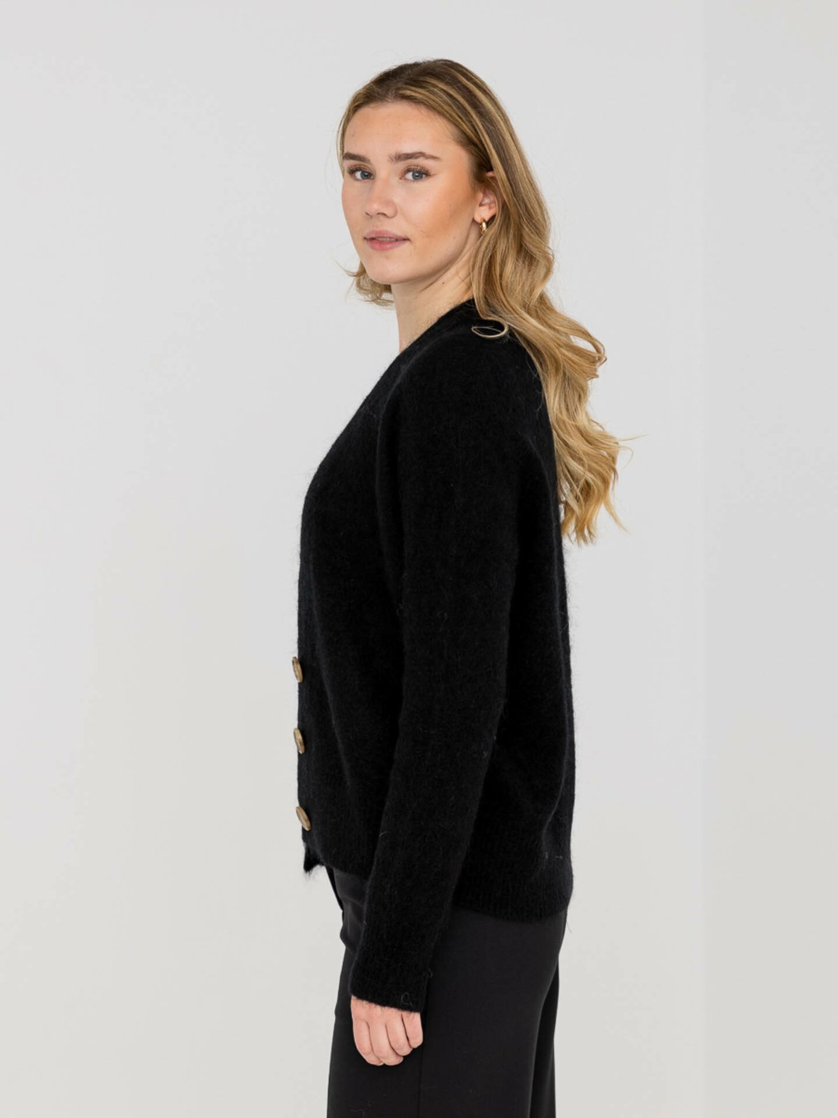 Second Female Brookline Cardigan Black