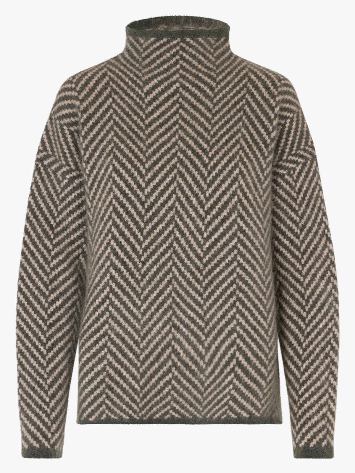 Second Female Herrin Knit New T-Neck Kambaba