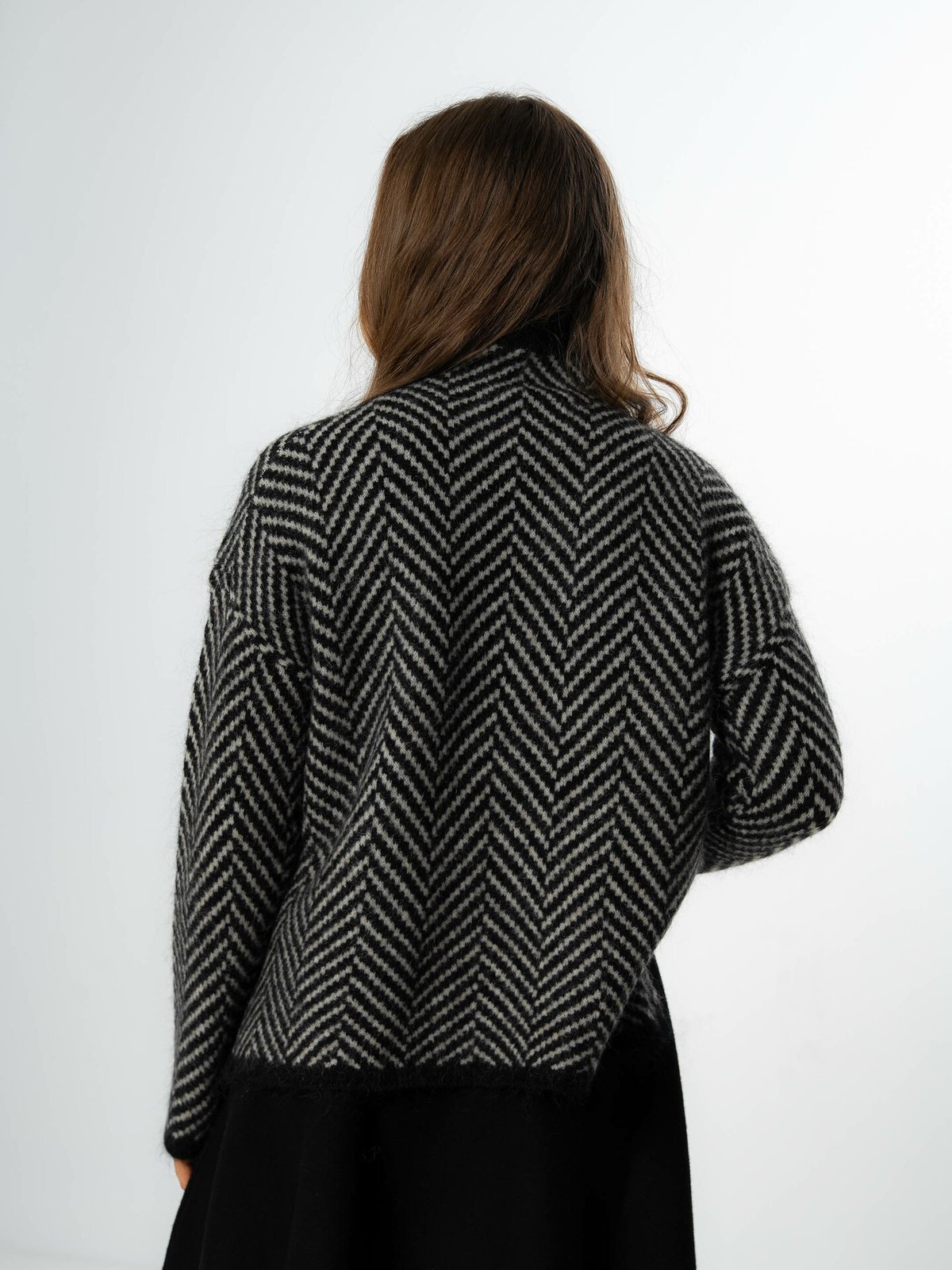 Second Female Herrin Knit New T-Neck Black