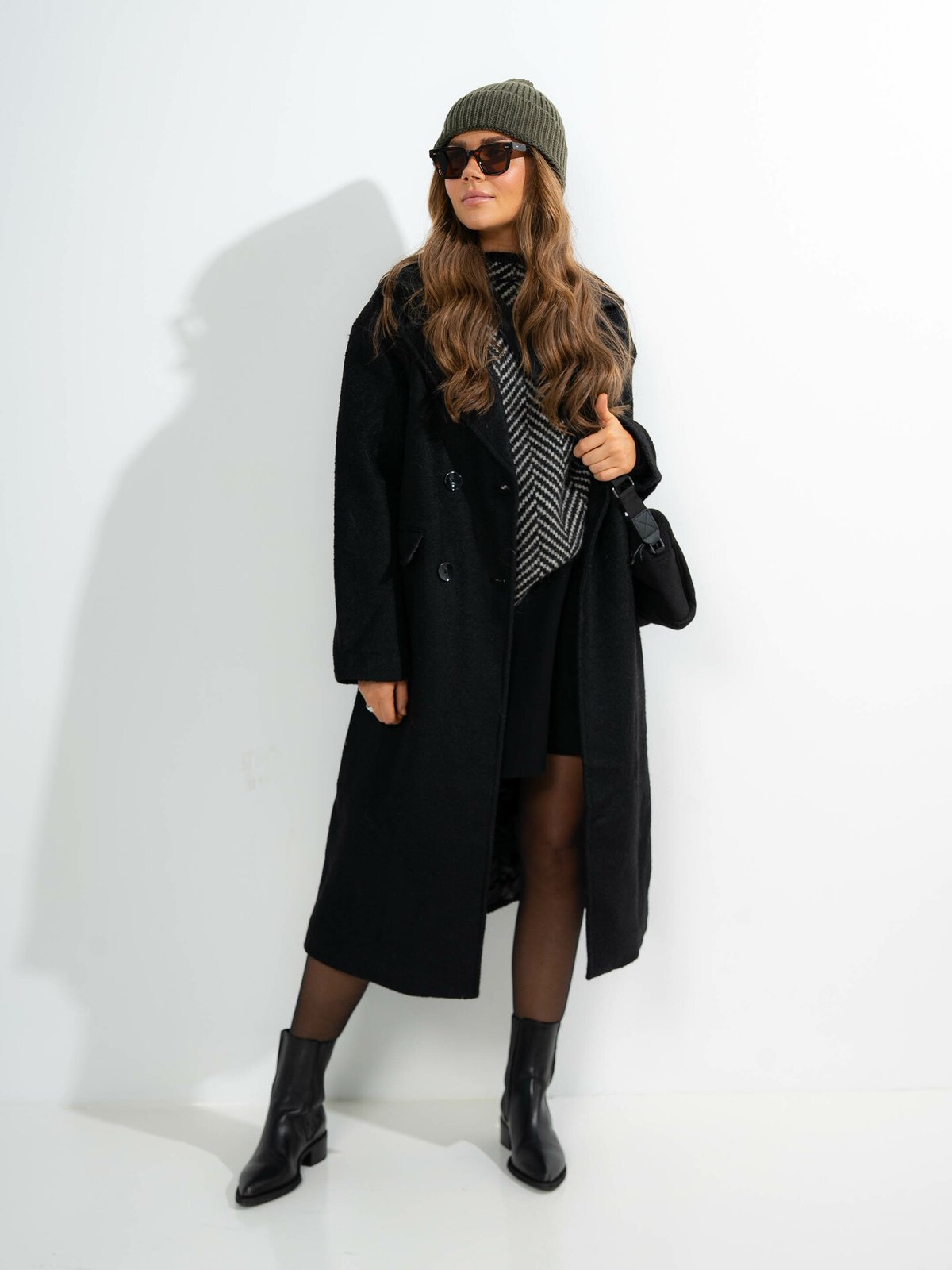 Second Female Herrin Knit New T-Neck Black