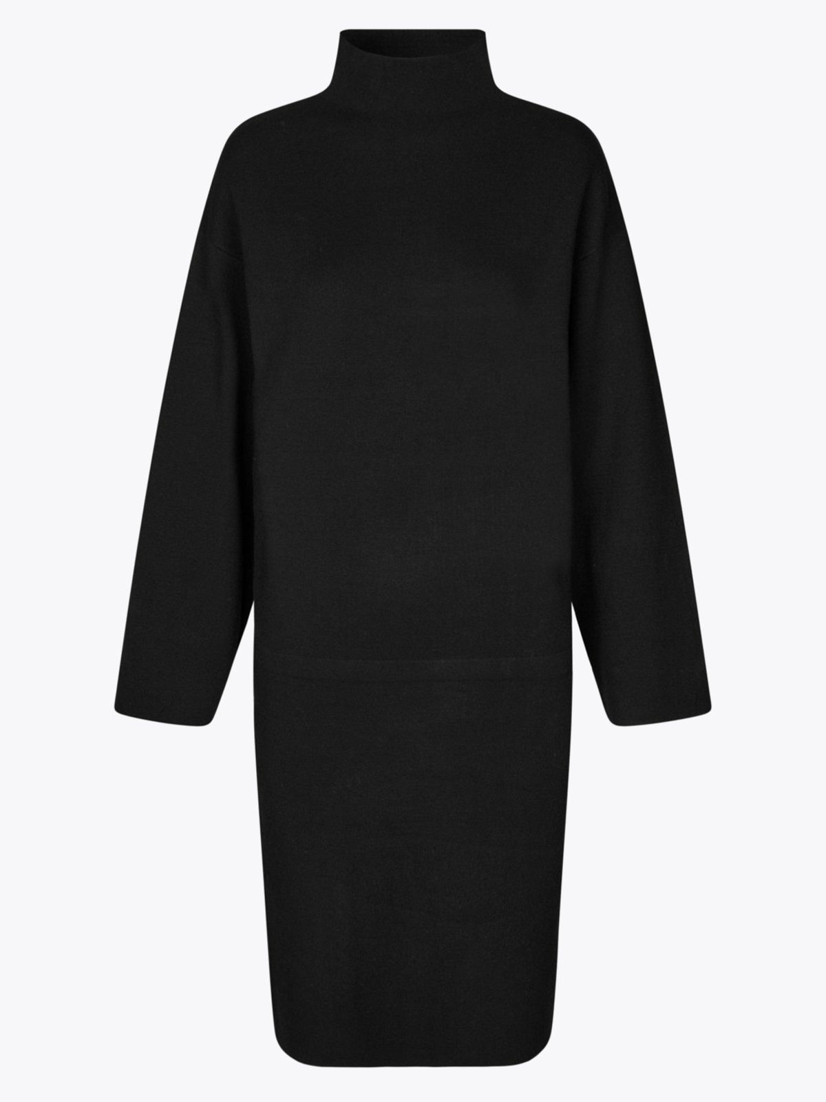 Second Female Yuna Knit Dress Black