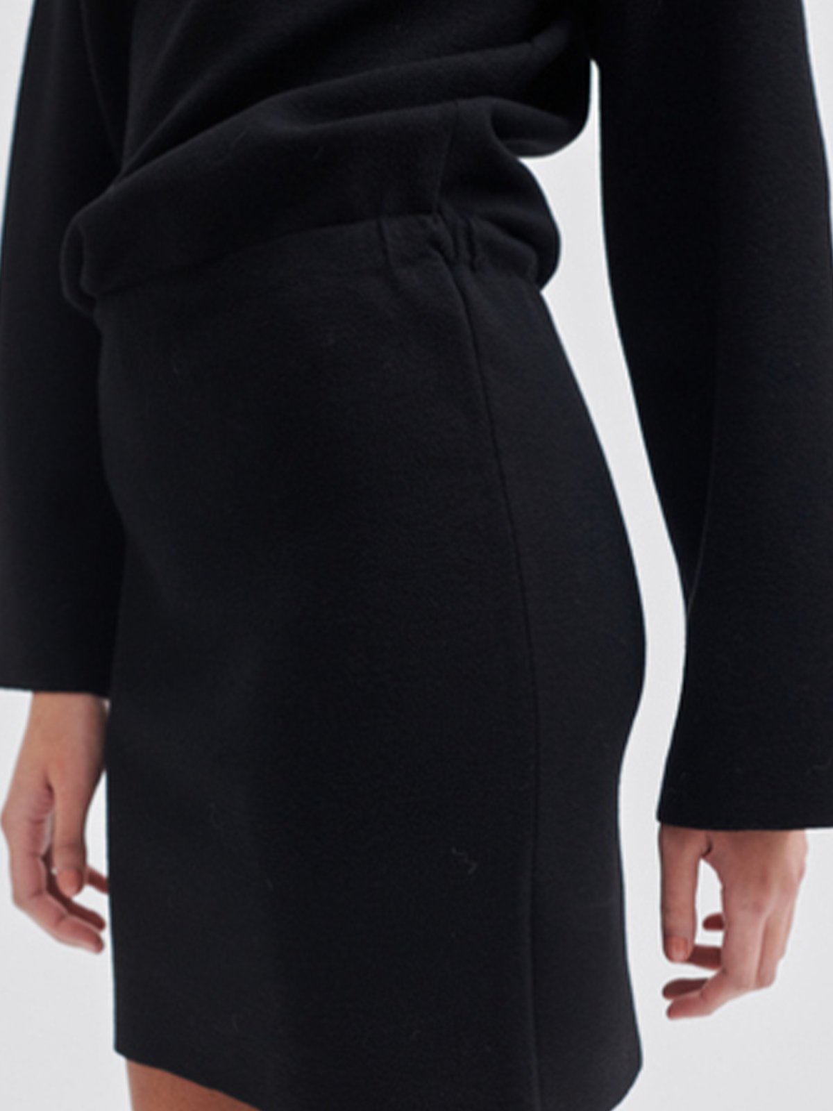 Second Female Yuna Knit Dress Black