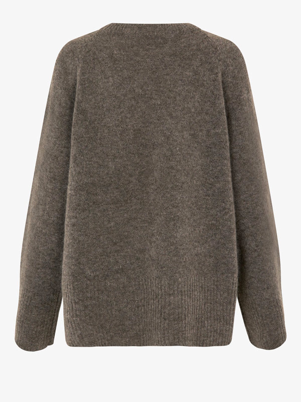 Second Female Brookline Knit Raglan O- Neck Major Brown
