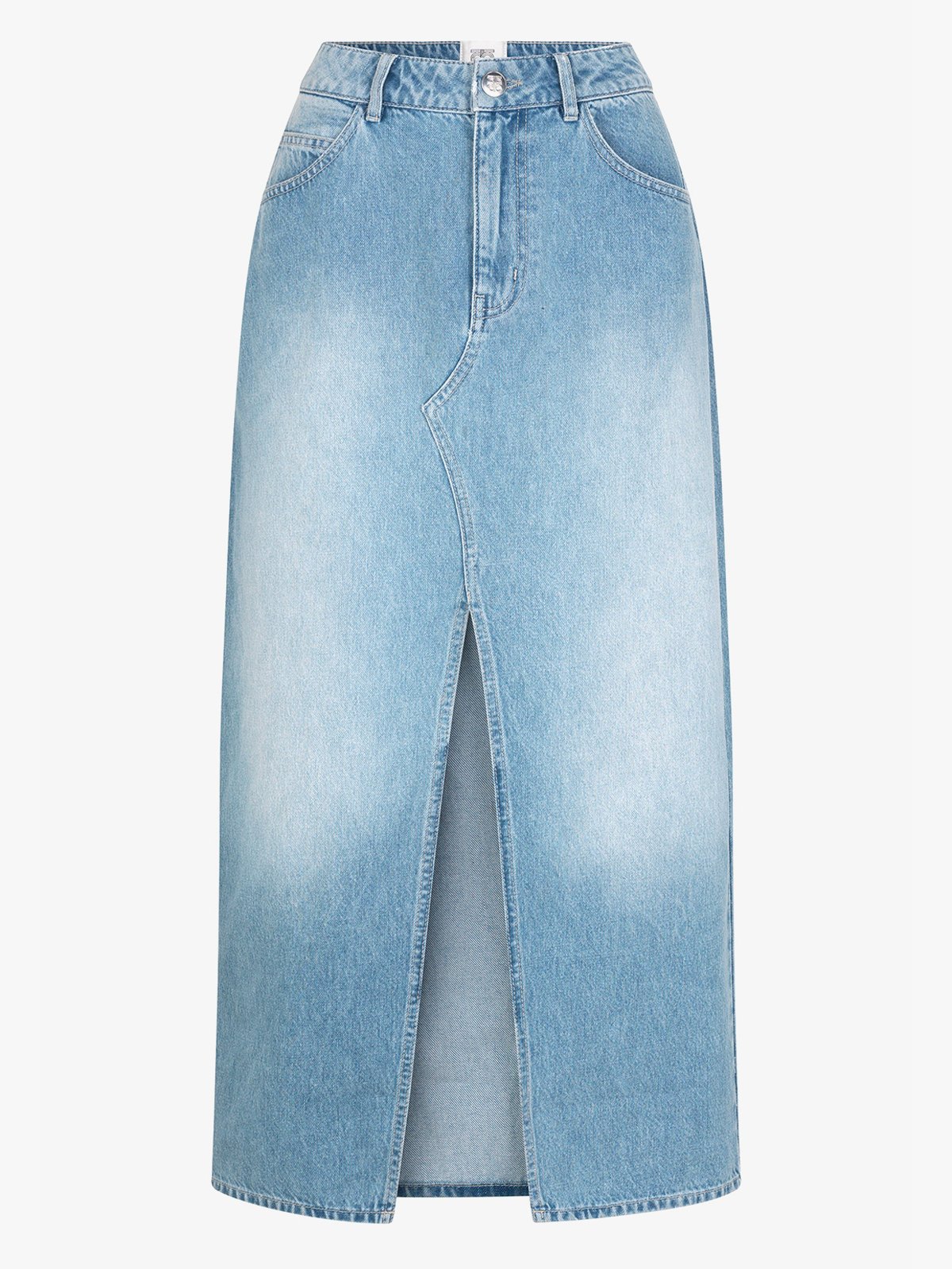 Second Female Dustine Skirt Denim Blue