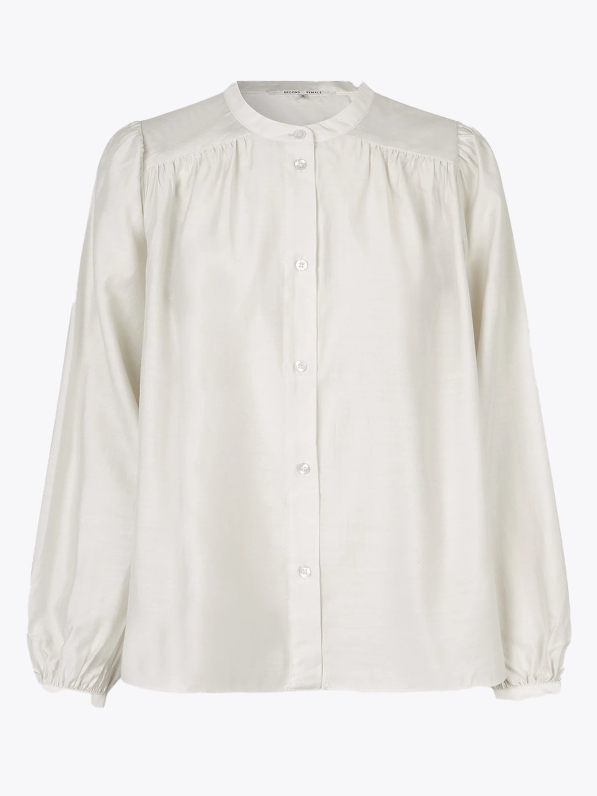 Second Female Mazar New Shirt Vaporous White