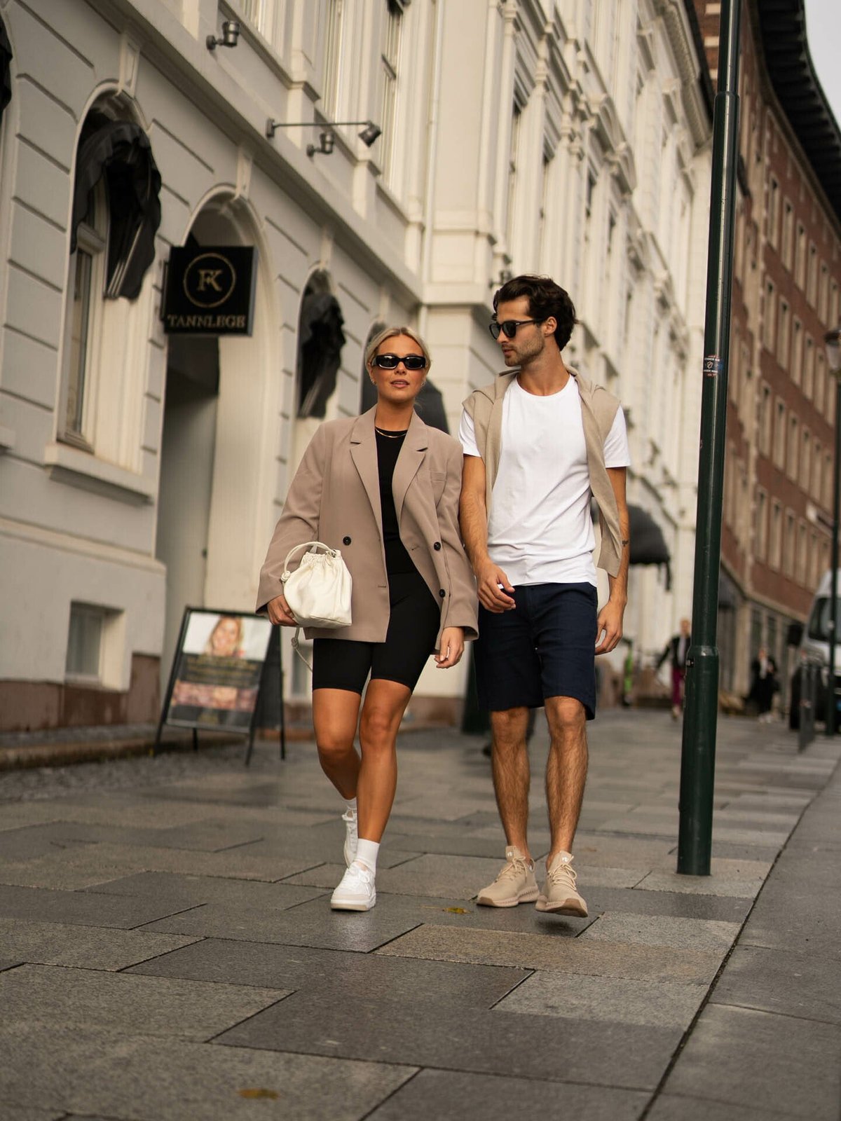 Second Female Smooth Leather Bag Vaporous White