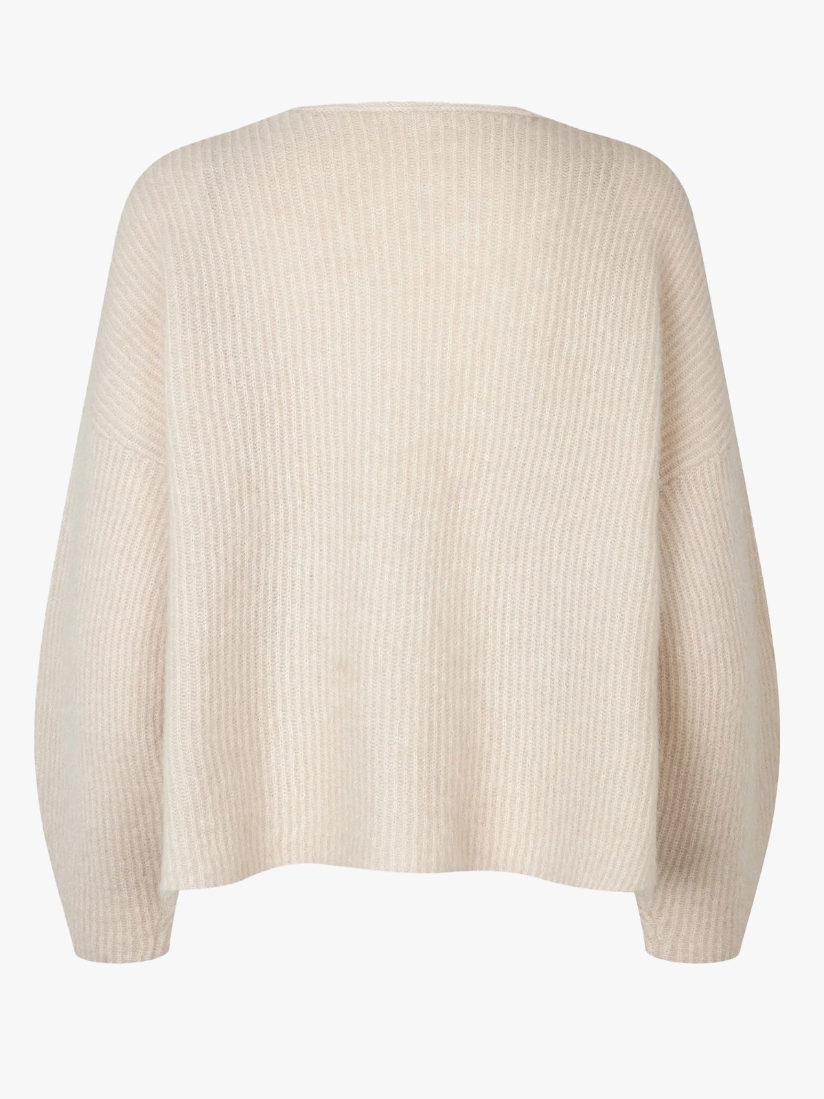 Second Female Andrea Knit V-Neck Pumice Stone