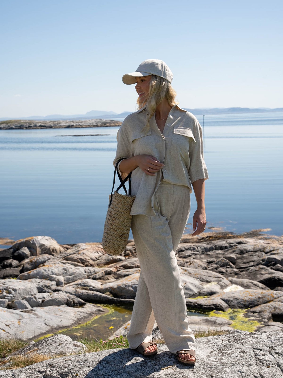 Second Female Linoraw Shirt Vintage Khaki