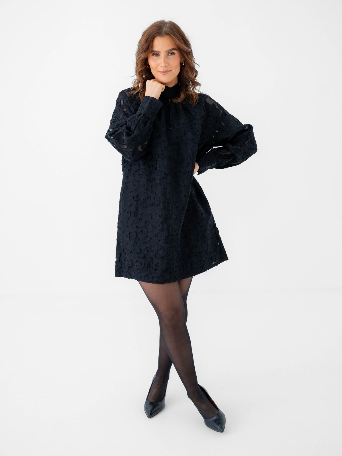 Second Female Stary Dress Black