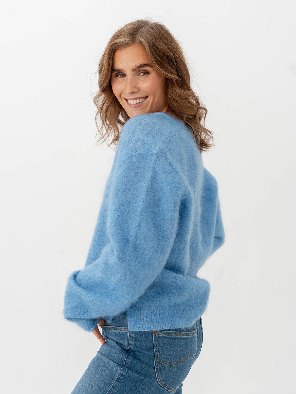 Second Female Camryn Knit V-Neck Marina