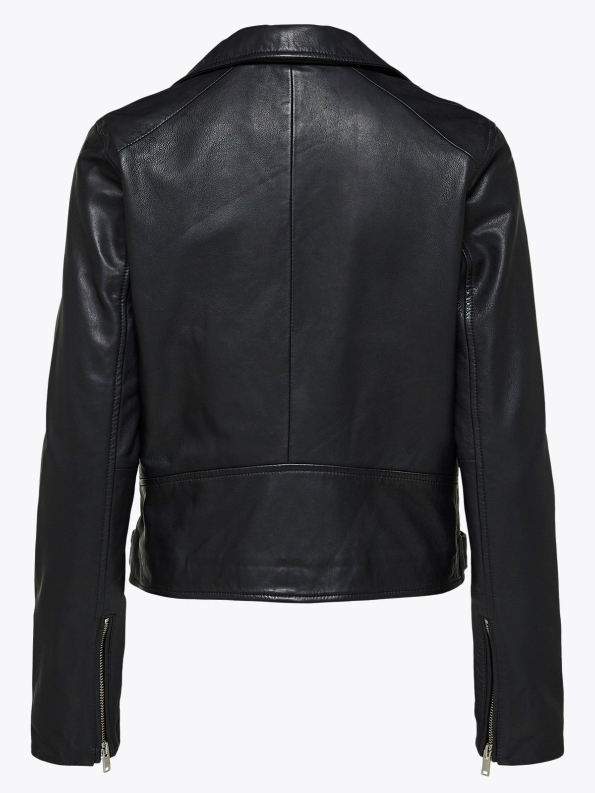 Selected Femme Katie Leather Jacket Black