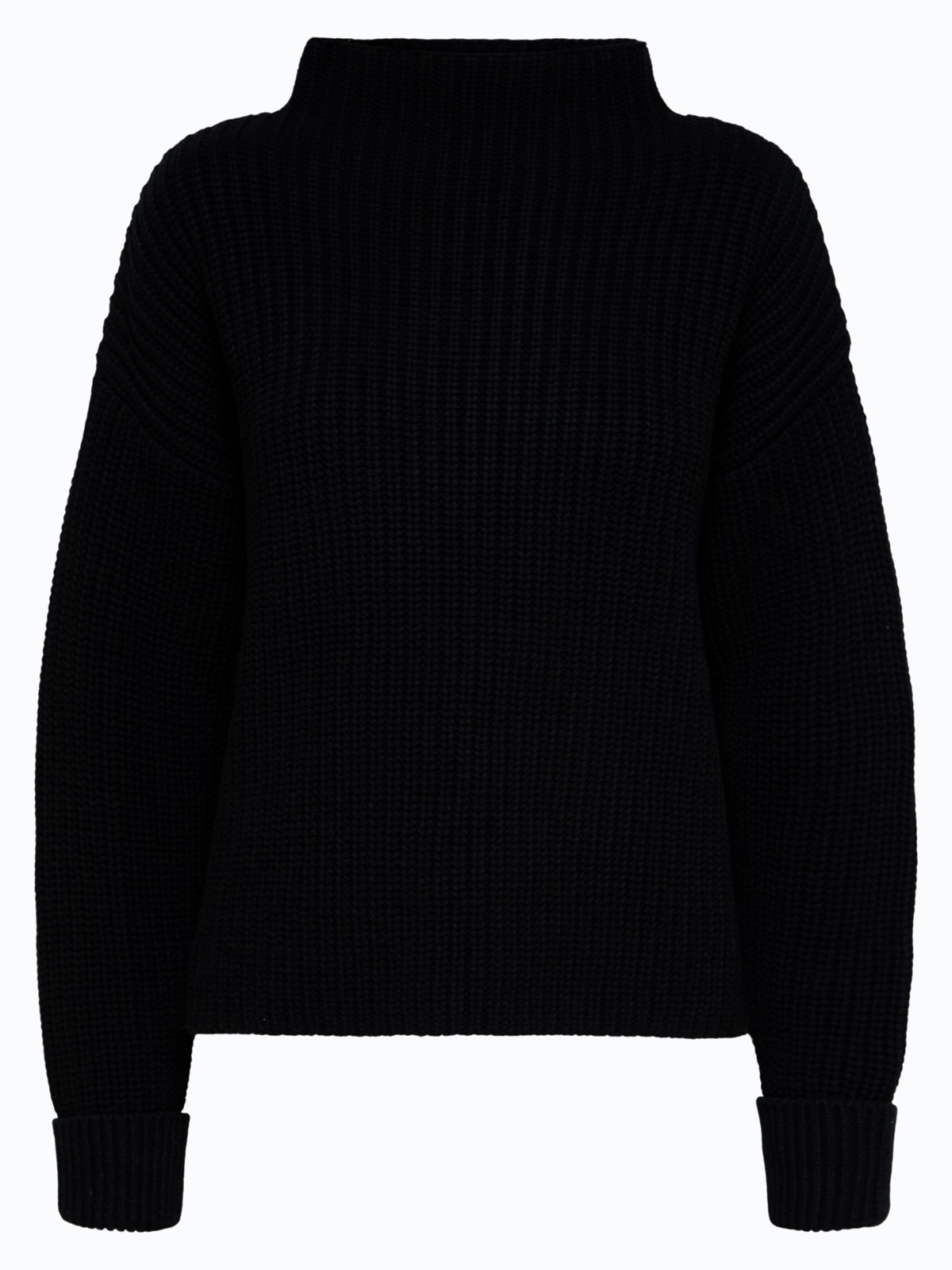 Selected Femme Selma Long Sleeve Knit Pullover Black