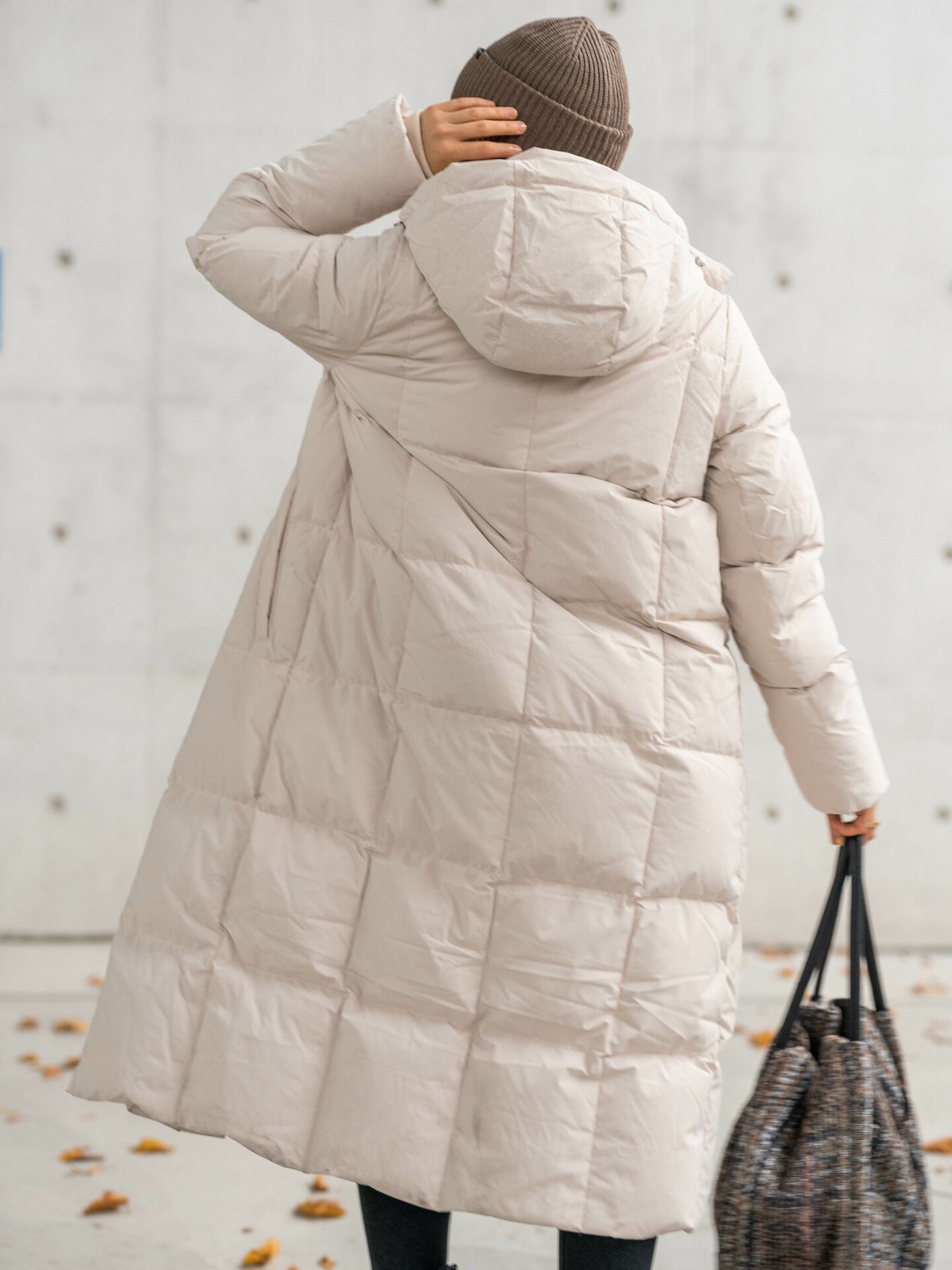 Selected Femme Nita Down Coat Sandshell