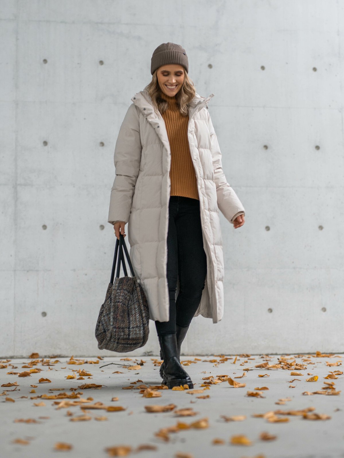 Selected Femme Nita Down Coat Sandshell