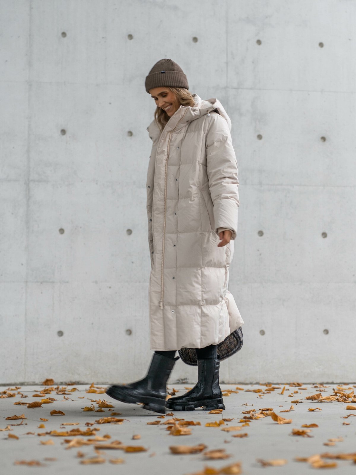 Selected Femme Nita Down Coat Sandshell