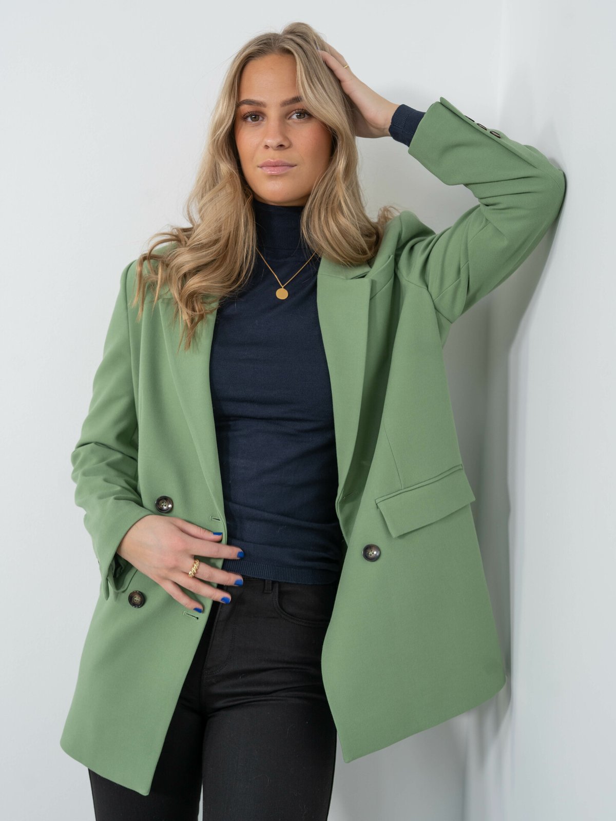 Selected Femme Myna Relaxed Blazer Loden Frost