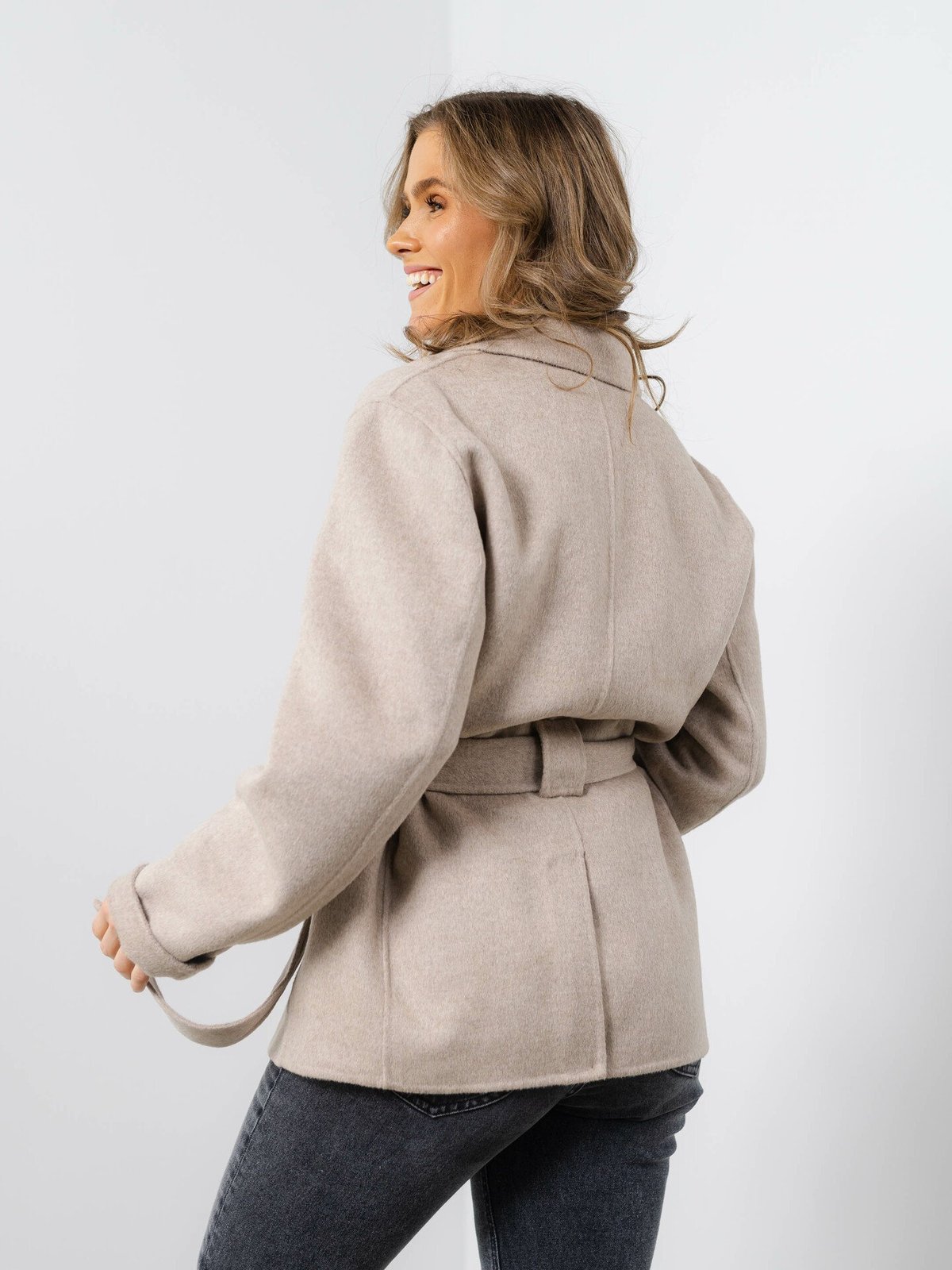 Selected Femme Tara Handmade Jacket B Sandshell