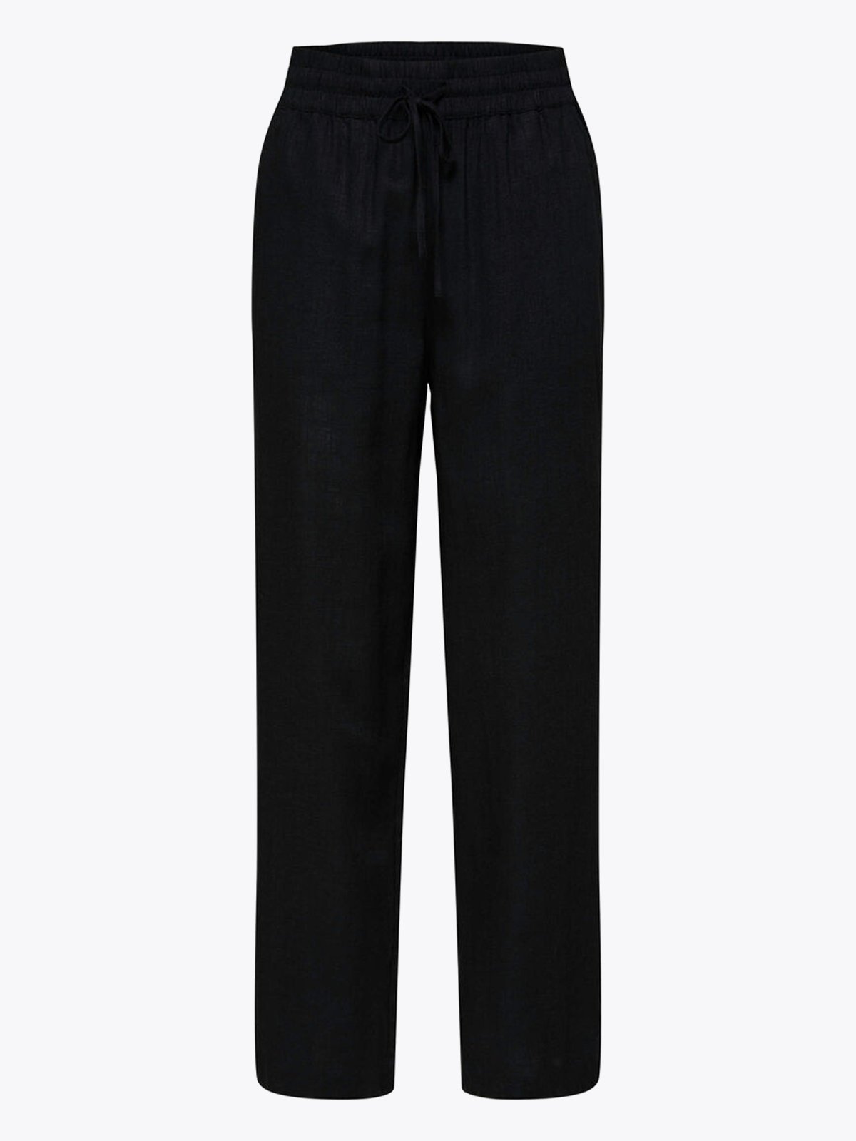 Selected Femme Viva Gulia High Waist Long Sun Pant Black