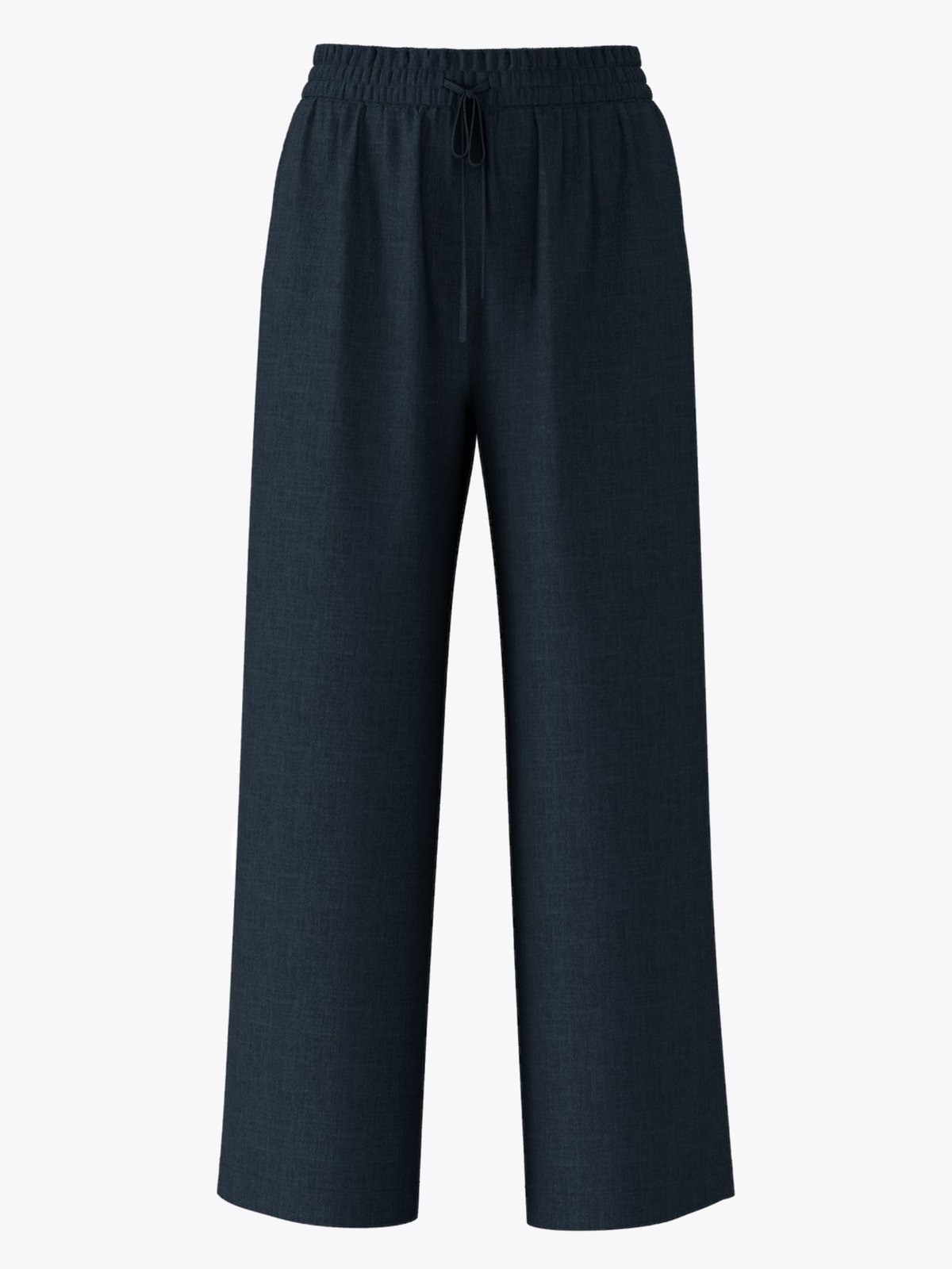 Selected Femme Viva Gulia High Waist Long Sun Pant Dark Sapphire