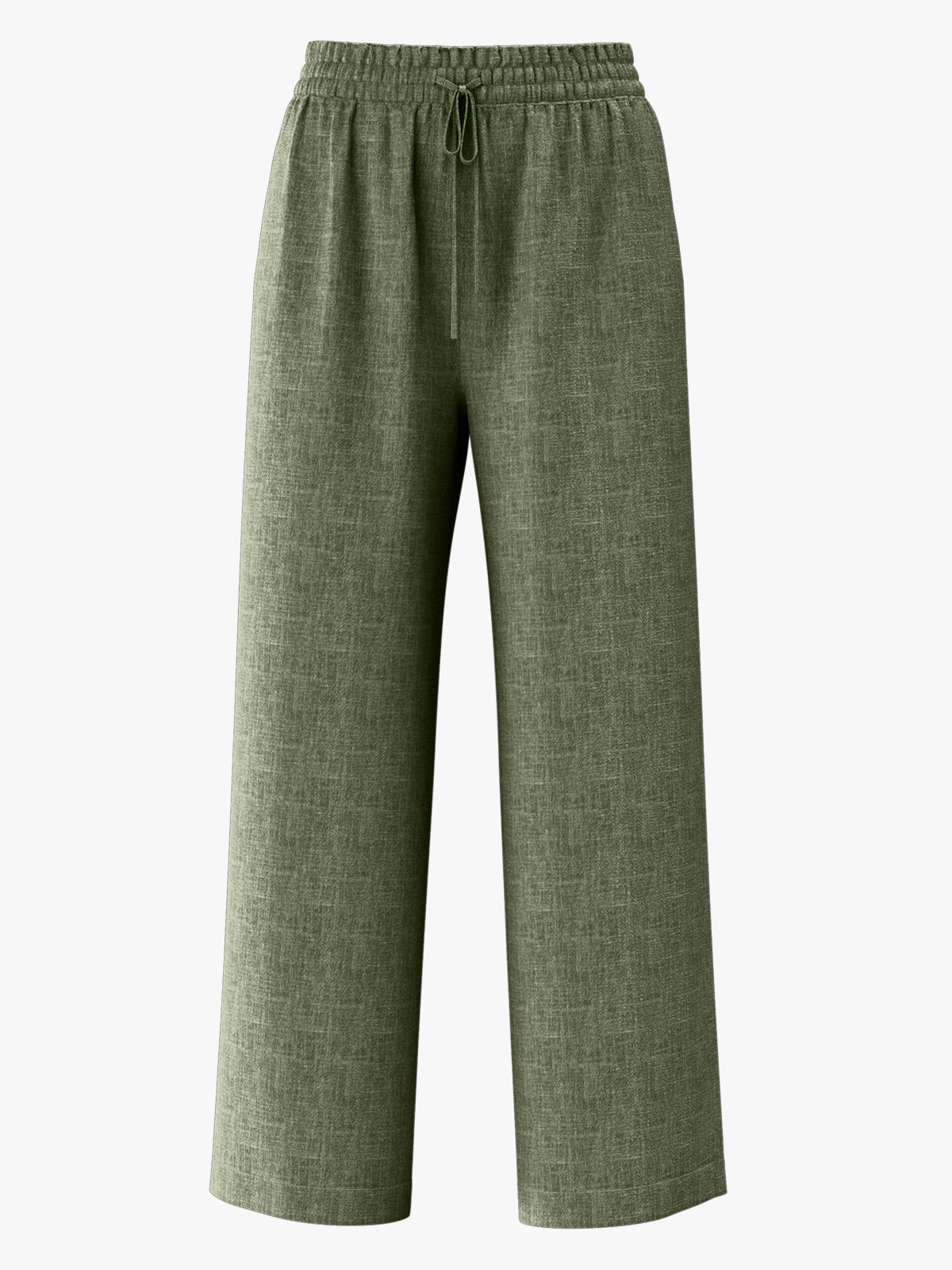 Selected Femme Viva Gulia High Waist Long Sun Pant Olivine